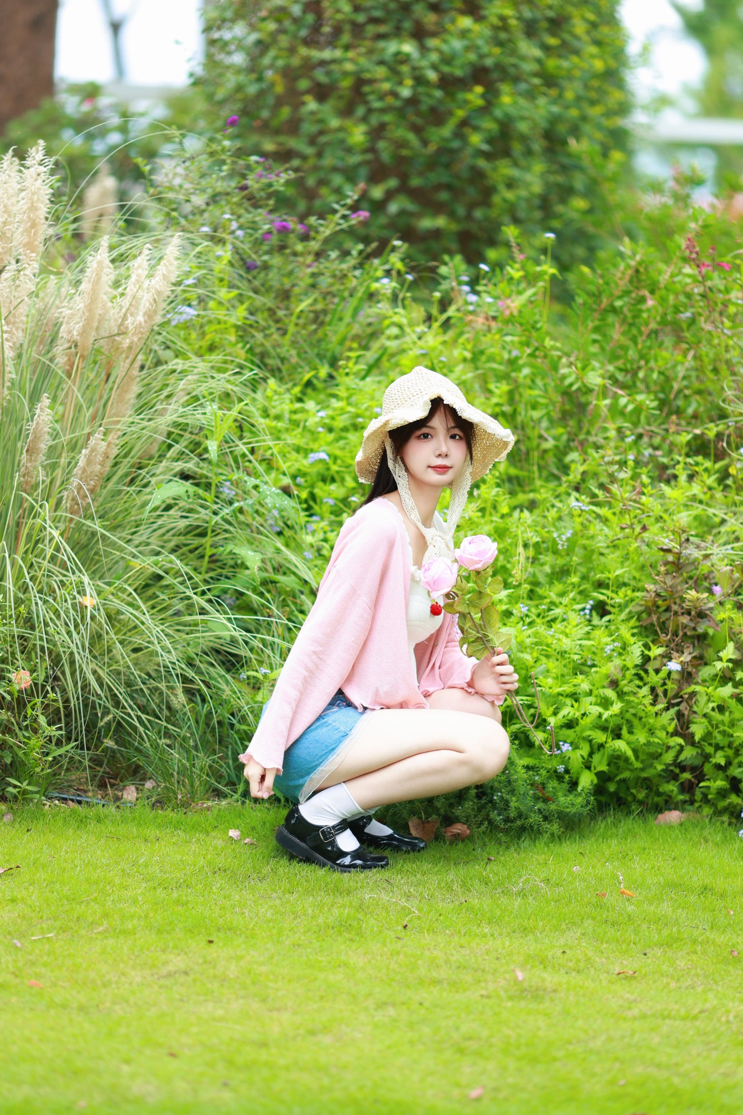 暮烟色CC – 《赏花时间》[39P]