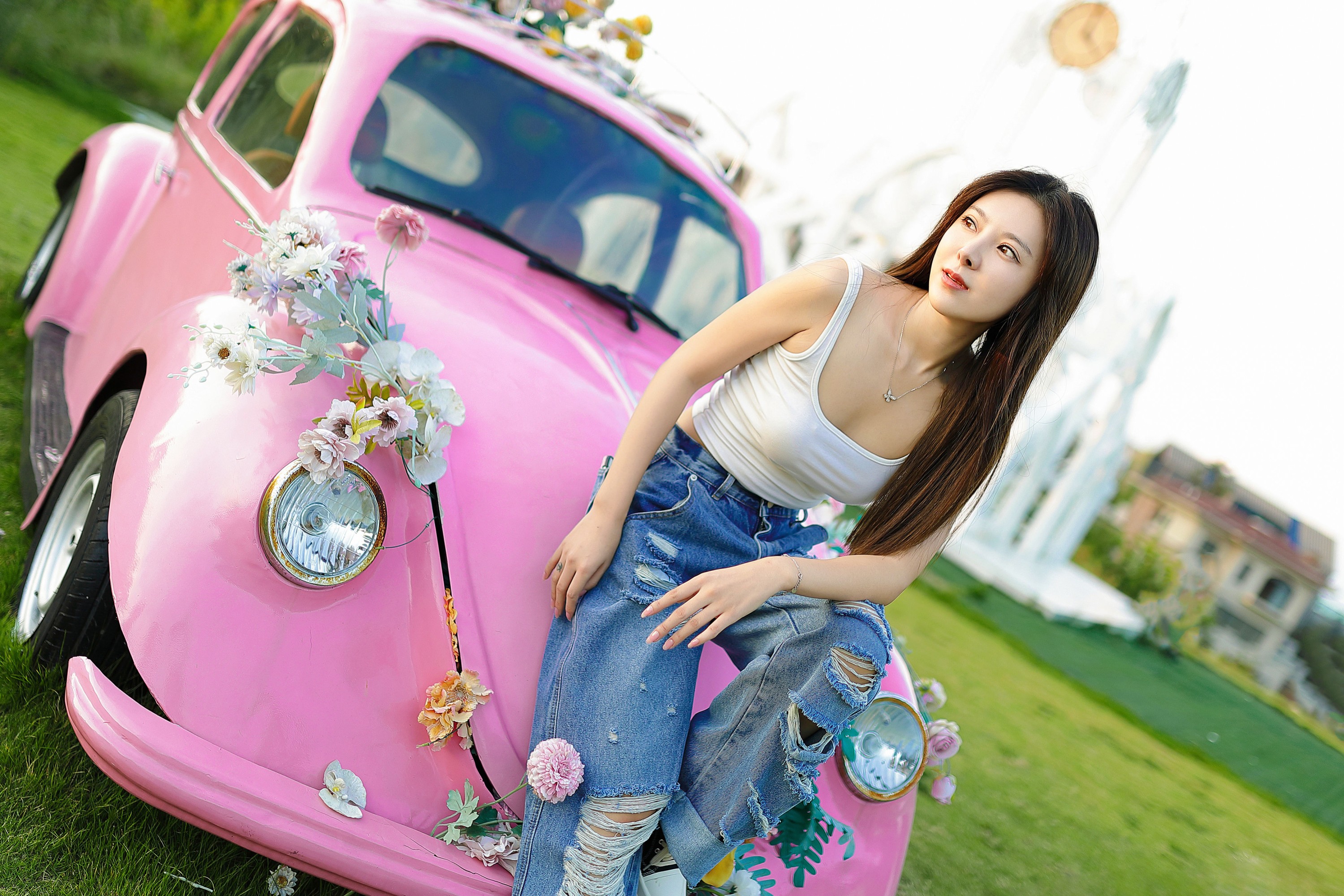 甜菜野子 – 《飞车丽影》[34P]