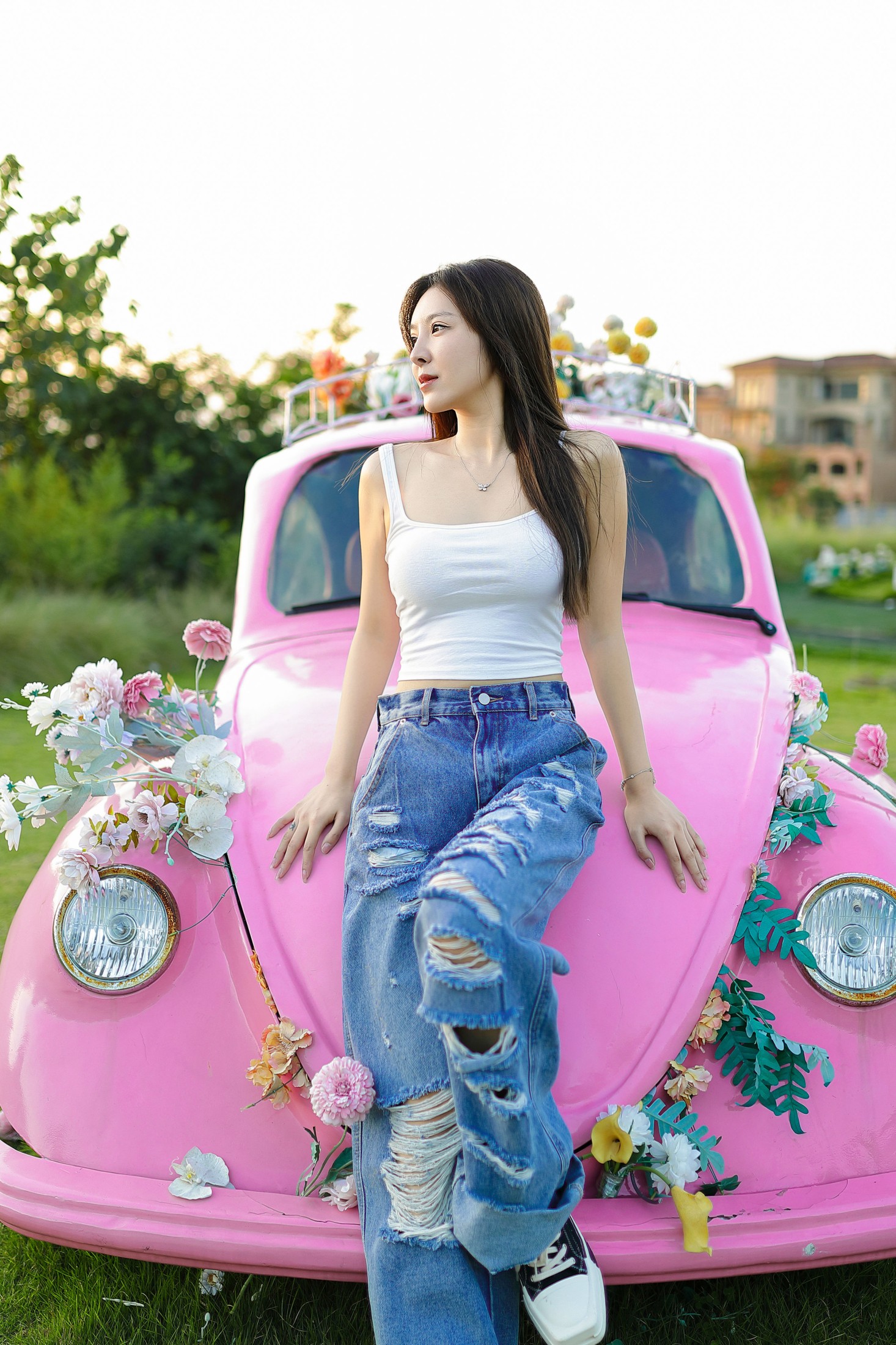 甜菜野子 – 《飞车丽影》[34P]