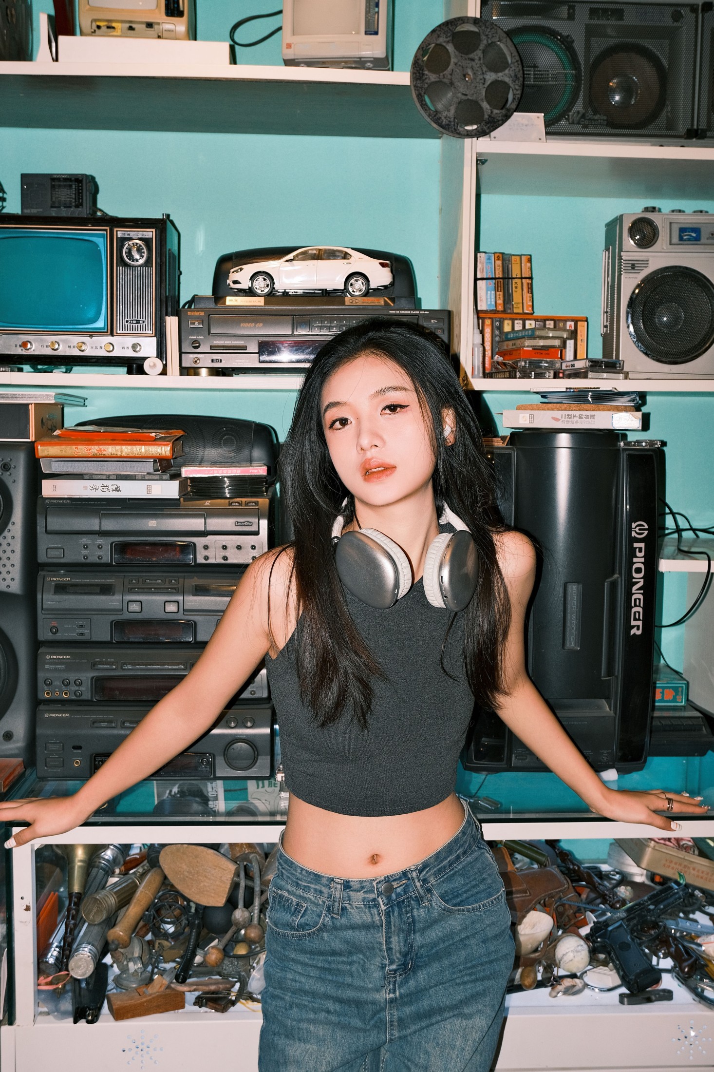 不搭小妖 – 《复古唱片》[31P]