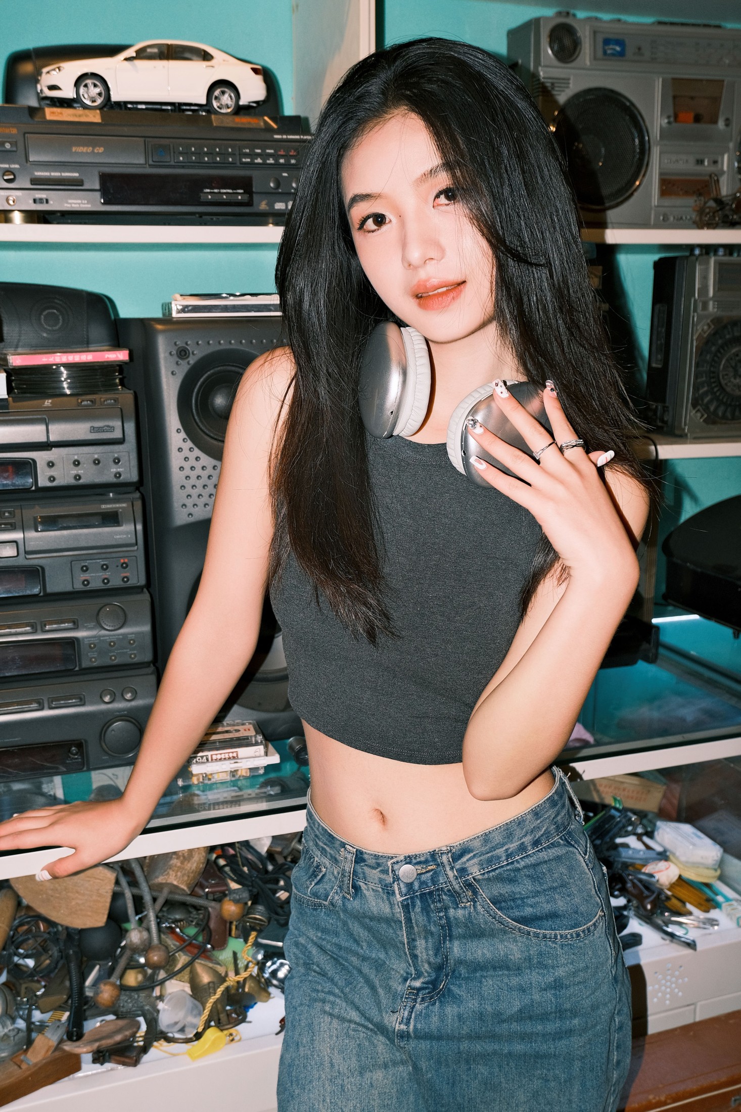 不搭小妖 – 《复古唱片》[31P]