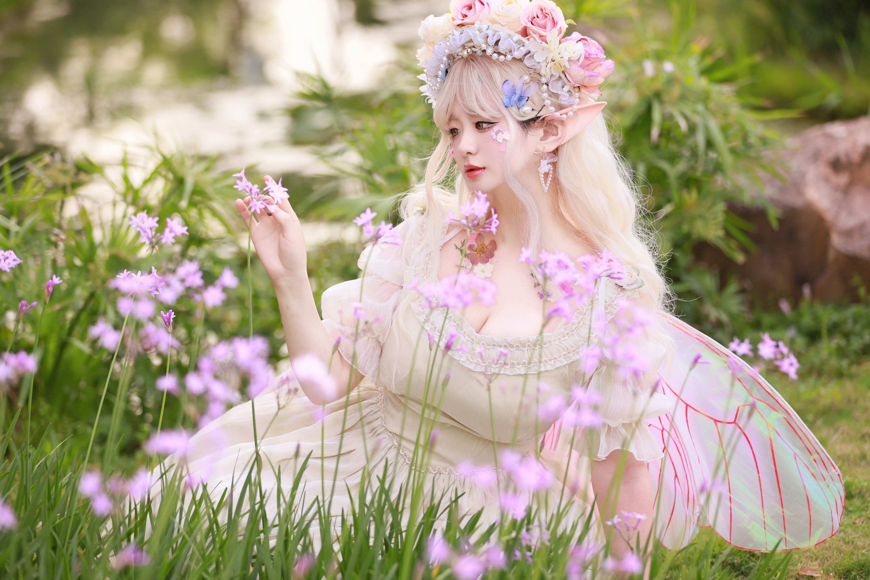 不可爱的禾禾喵 – 《白精灵》[22P]