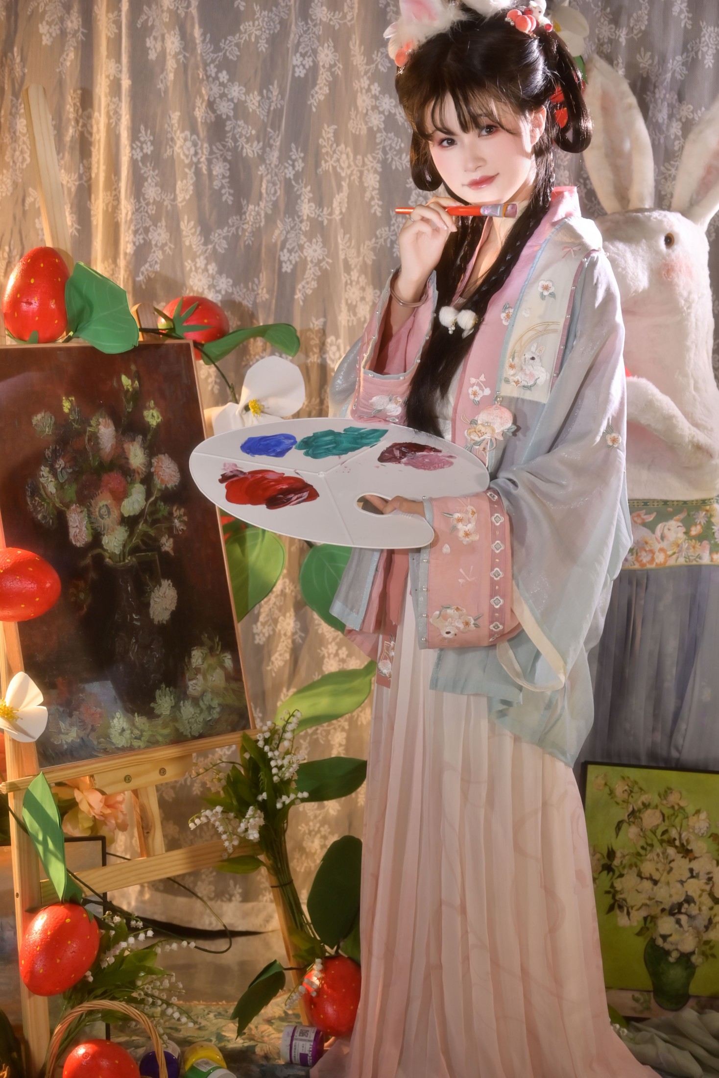 蛋糕杀手 – 《兔子小画家》[26P]