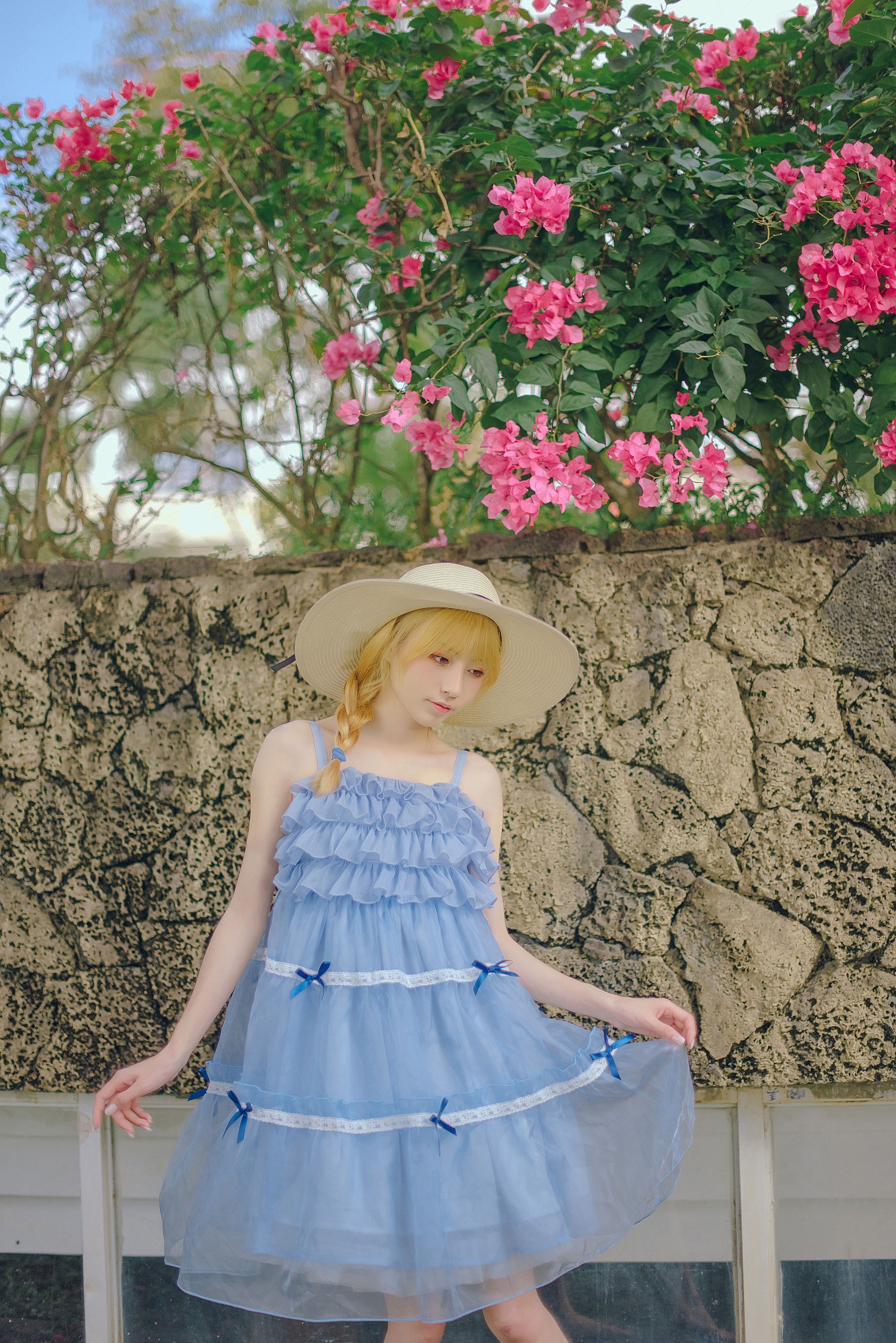 花京院腥鱼 – 《淡蓝色的裙摆》[24P]