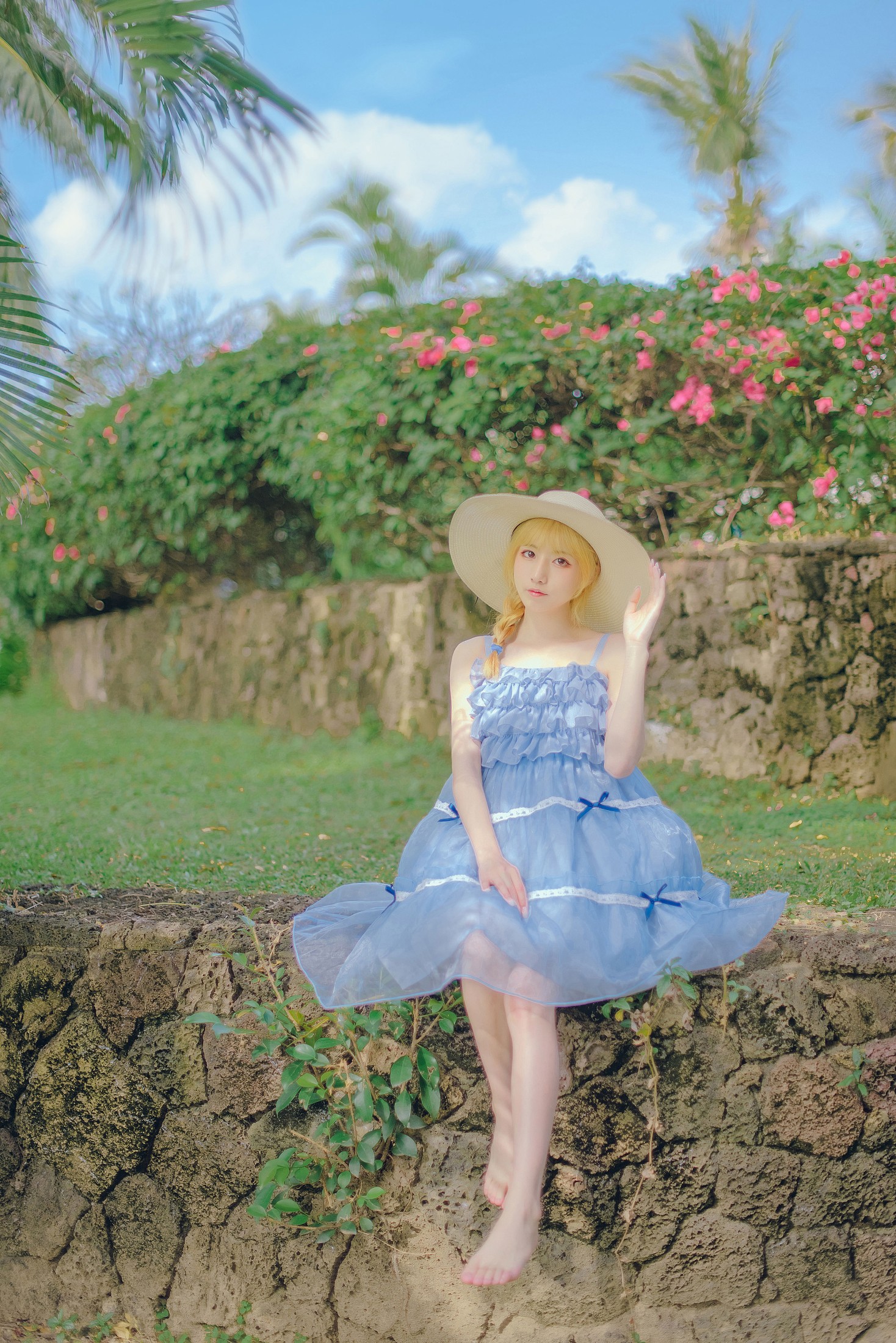 花京院腥鱼 – 《淡蓝色的裙摆》[24P]