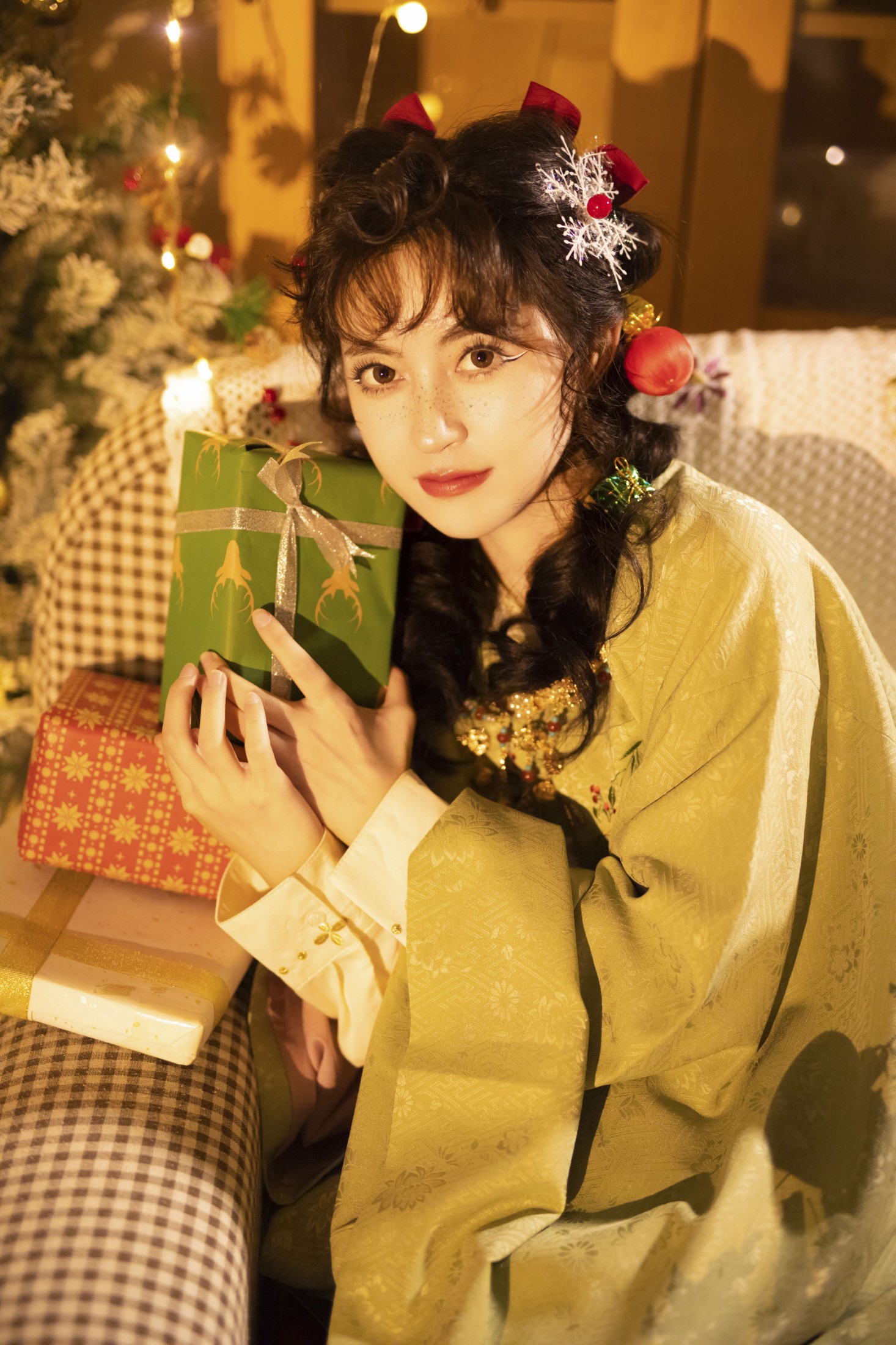 壹萱- – 《汉洋折中圣诞照》[22P]