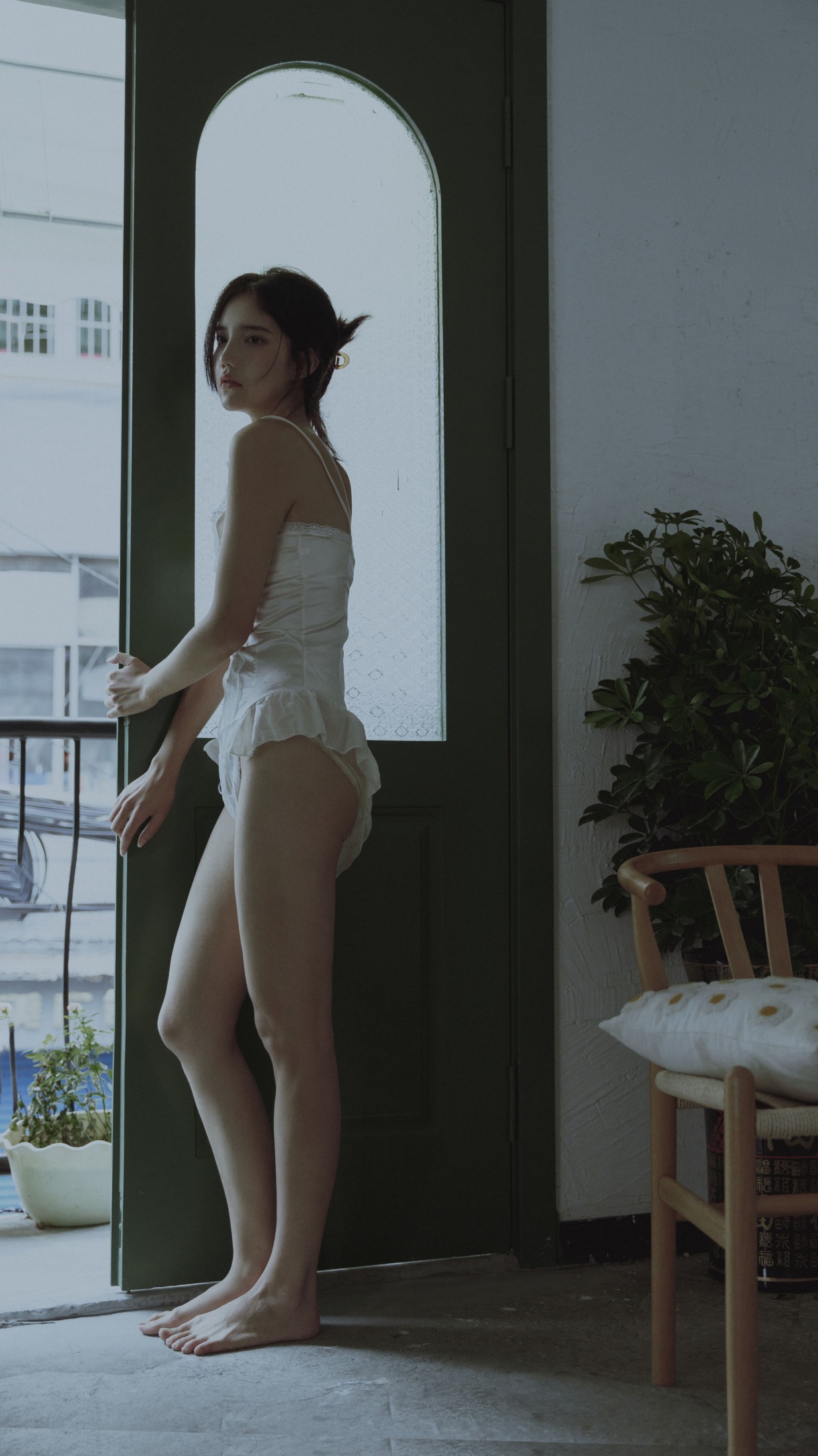 多米Domy – 《白色衣衫》[28P]