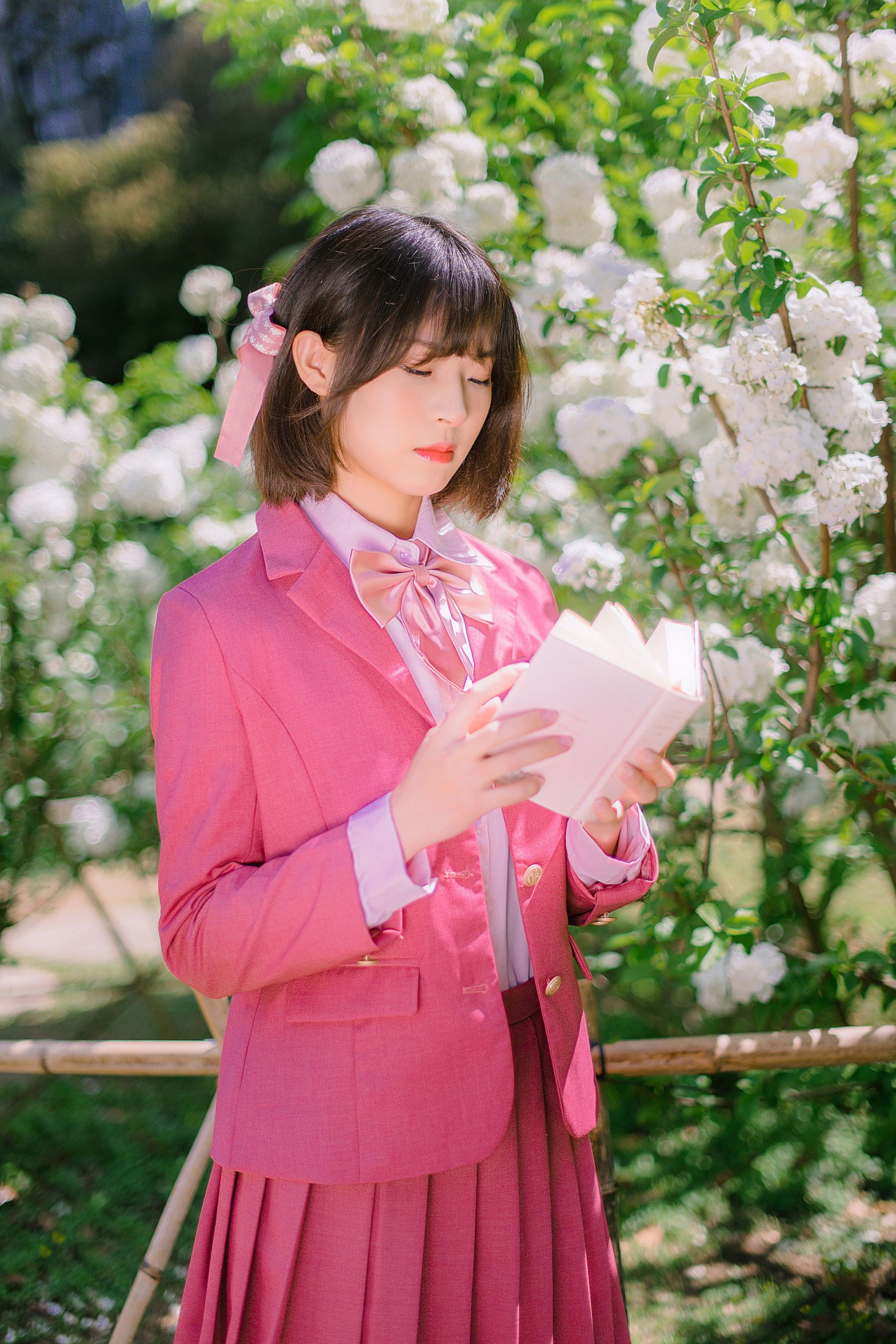 羊毛卷 – 《粉色制服》[25P]