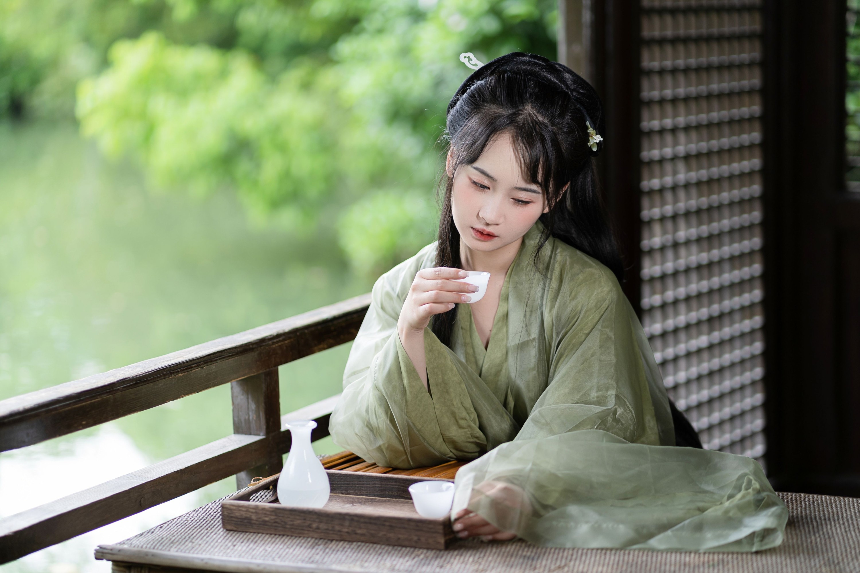 湫一只岁岁 – 《青衫烟雨客》[28P]