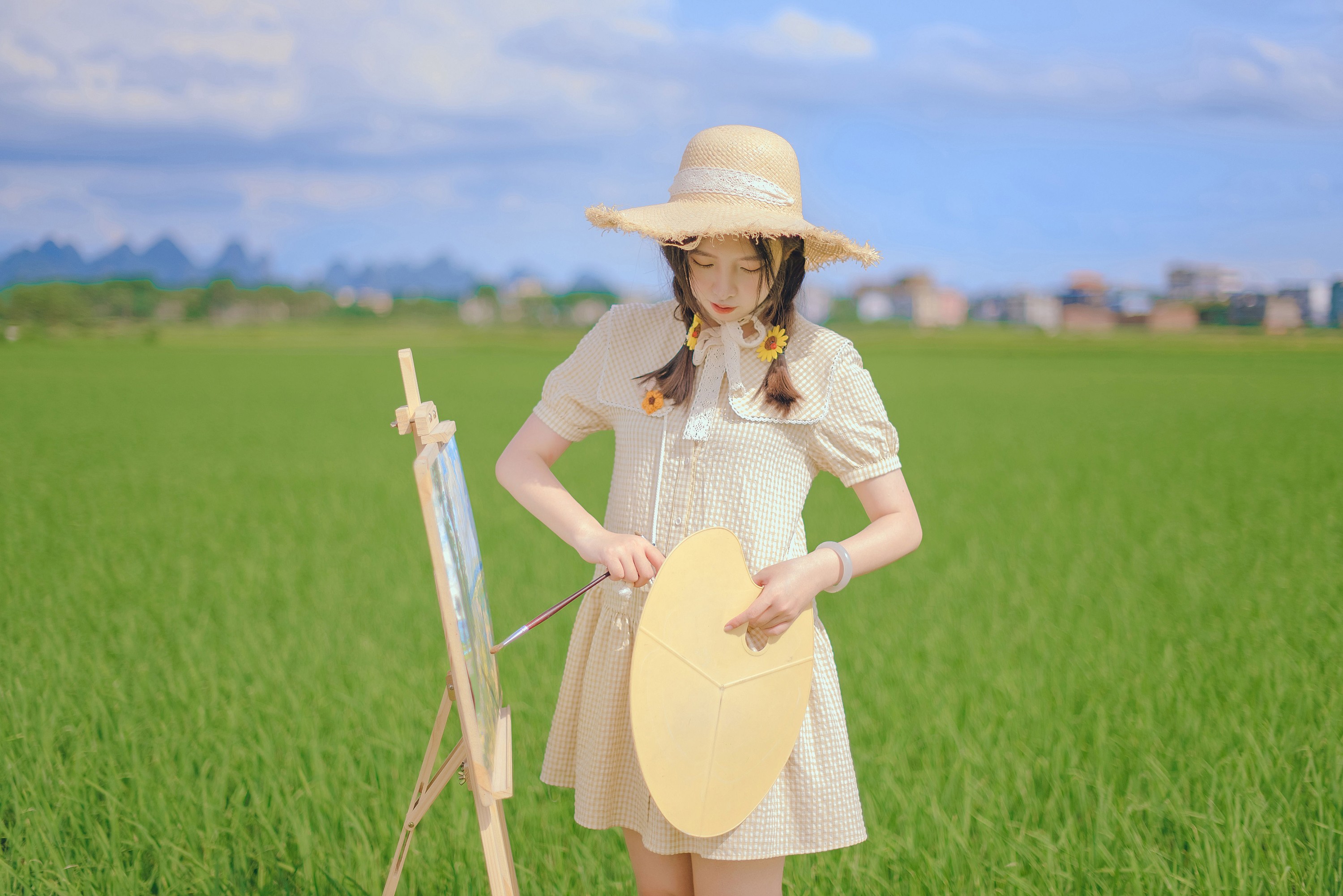 紫家忆小央 – 《漫画的田野》[38P]