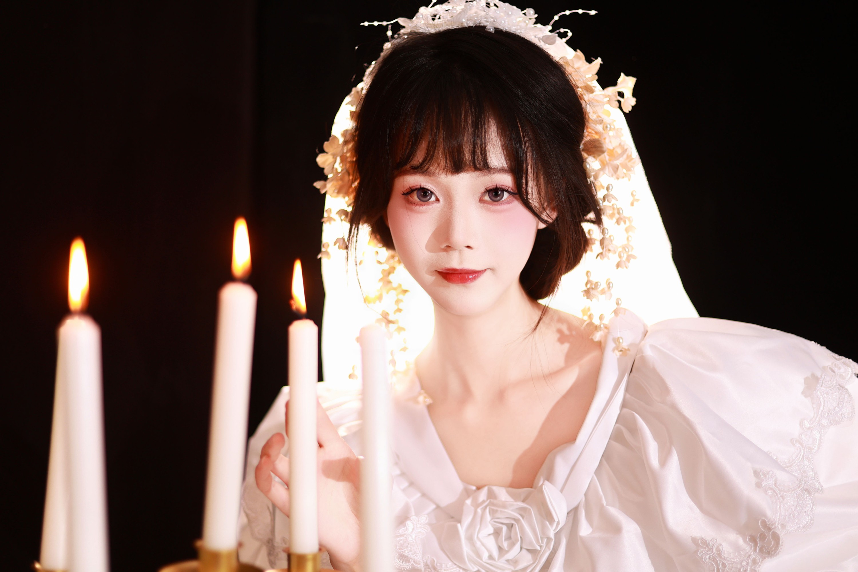 莞宁 – 《纯白婚礼》[36P]