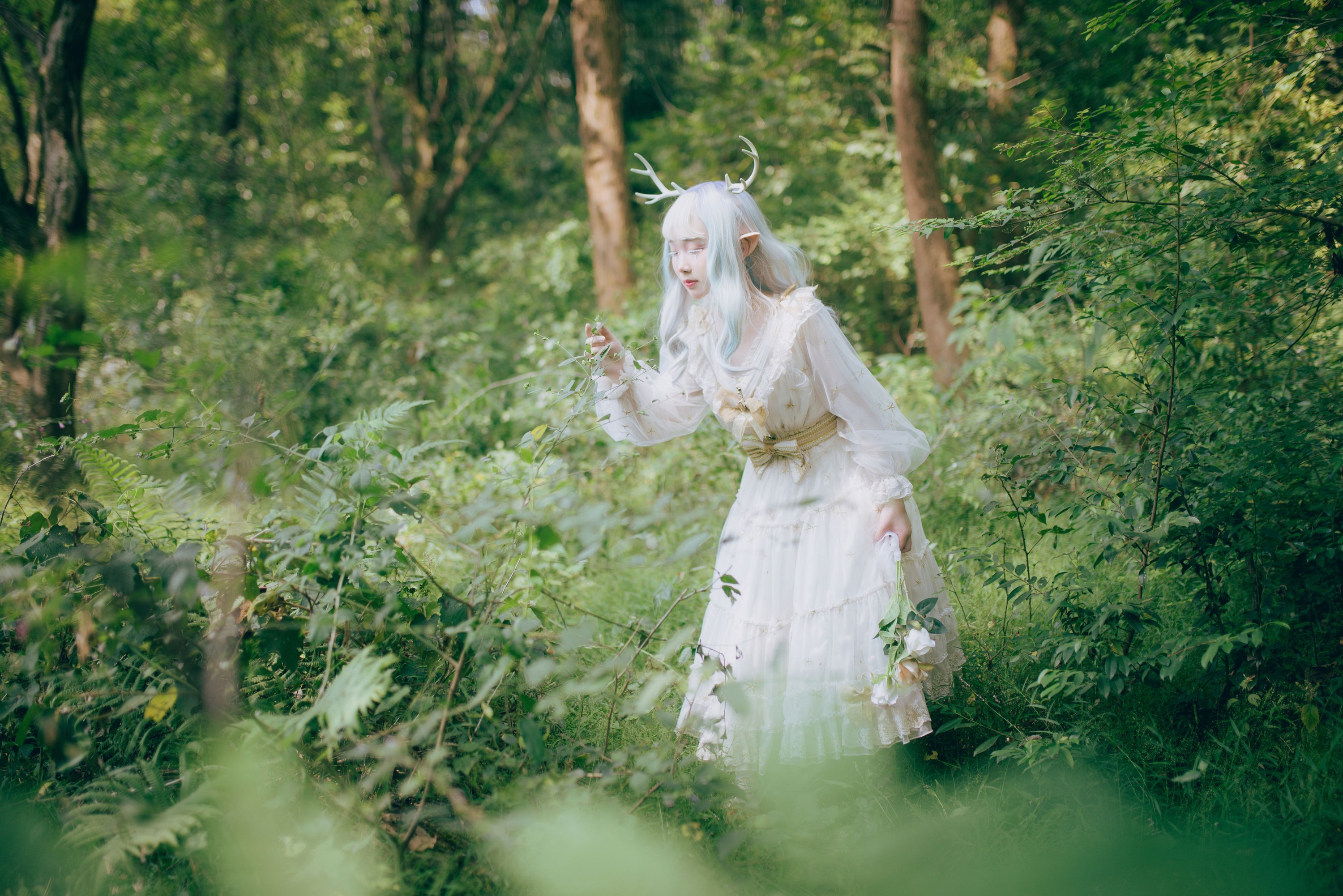 柚里 – 《森林小白鹿》[24P]