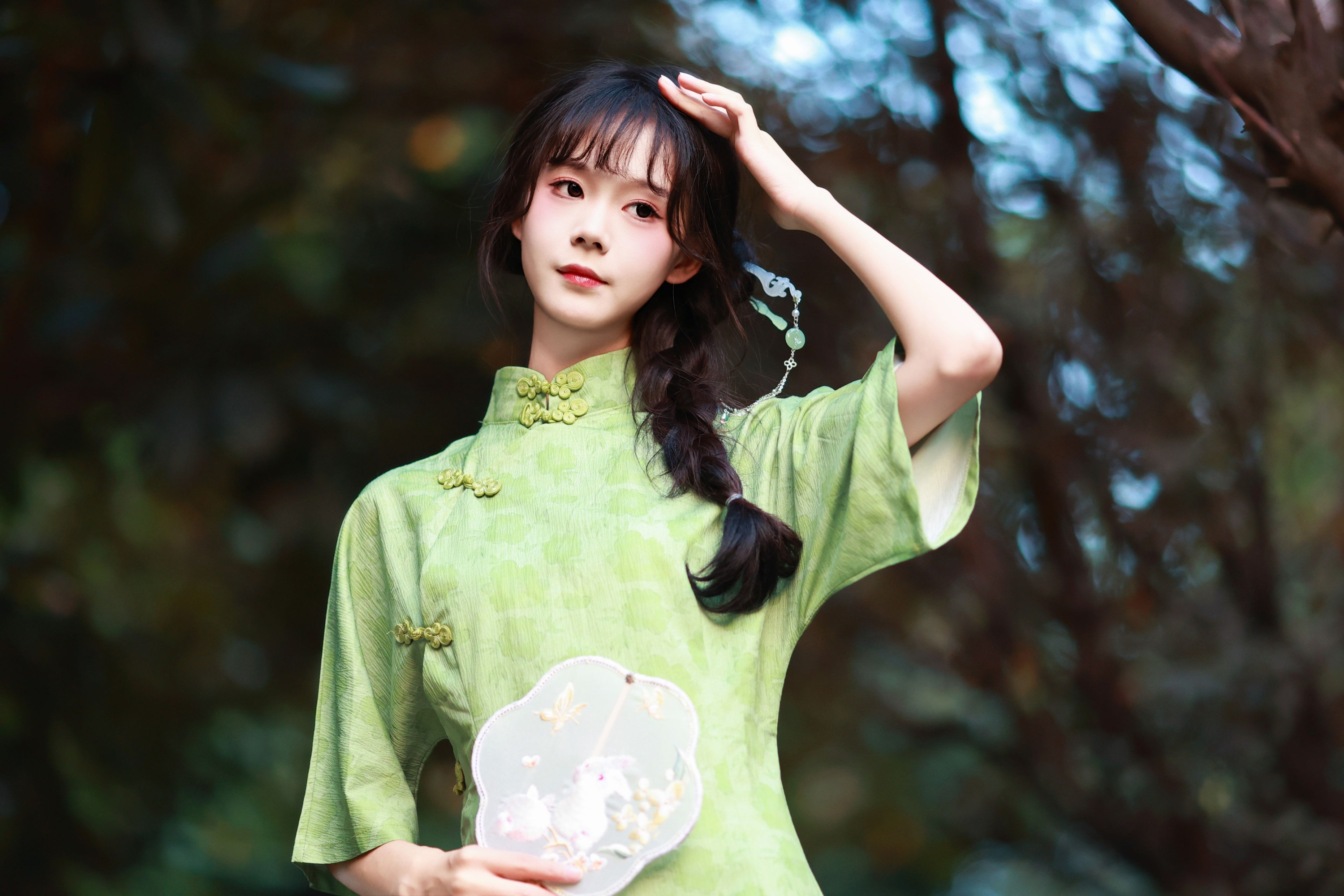 莞宁 – 《绿罗裙》[43P]