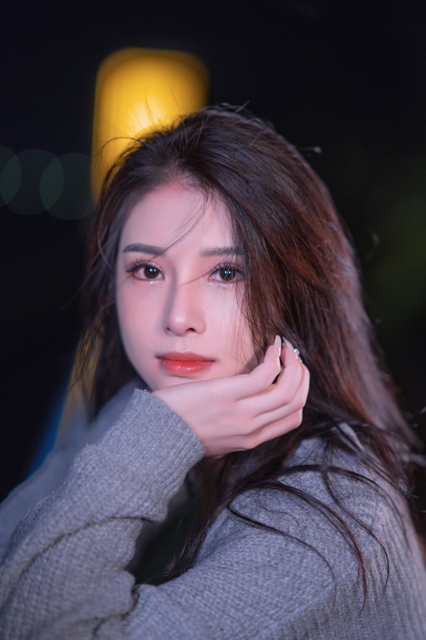 肉肉roro – 《夜色下的邂逅》[25P]