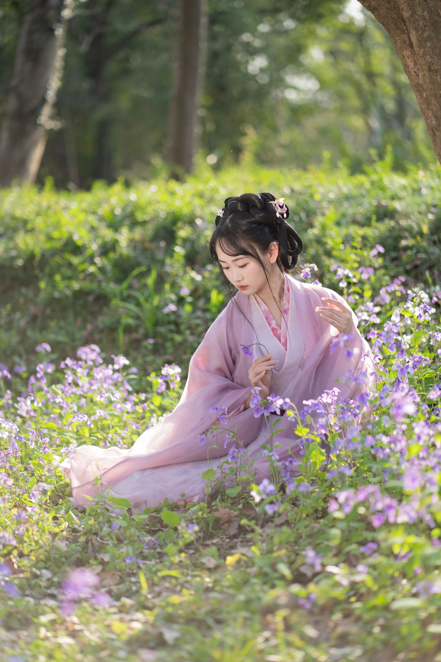 湫一只岁岁 – 《紫色汉服真的好美啊》[26P]