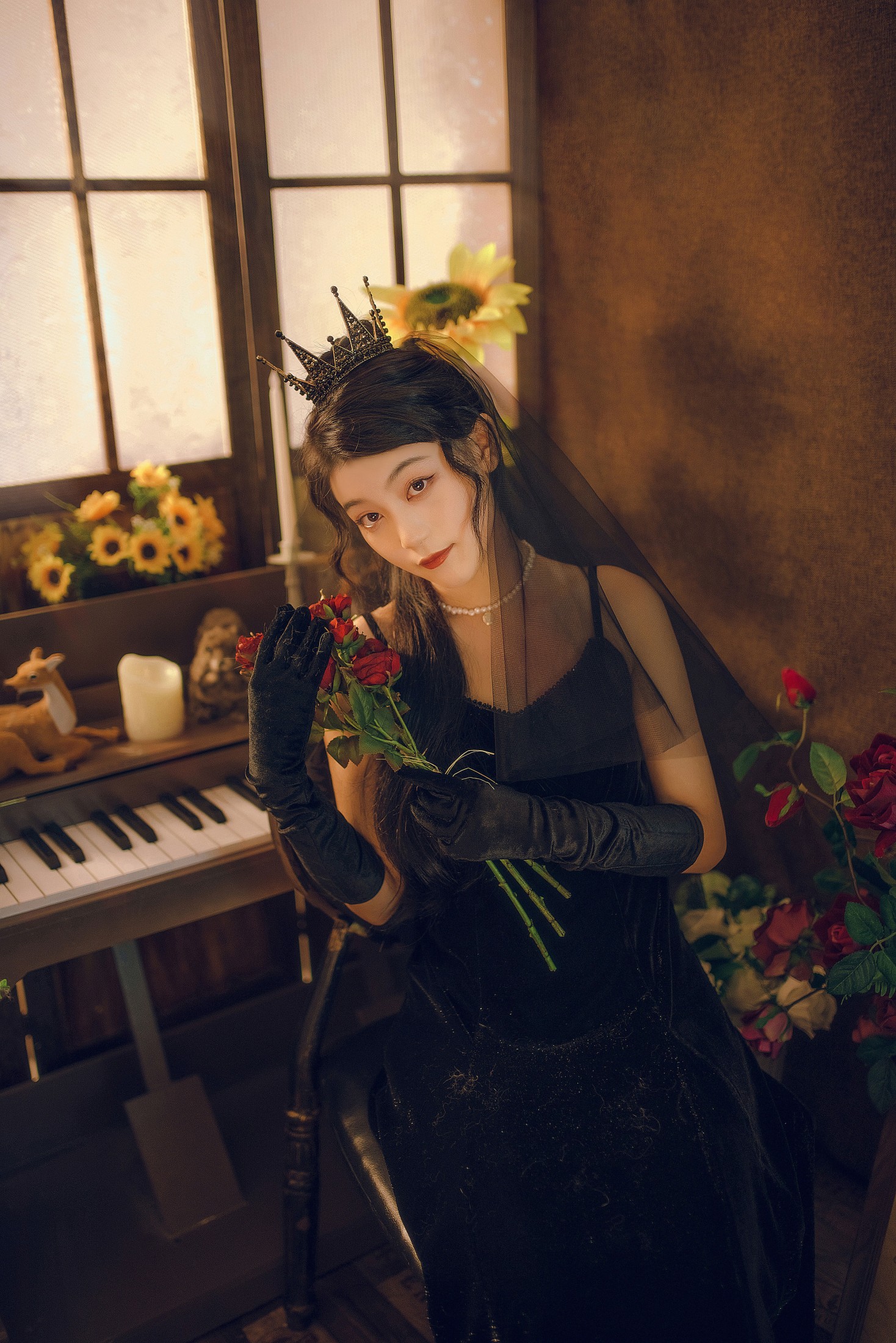 重生之我是大大大美女 – 《黑色浪漫》[28P]