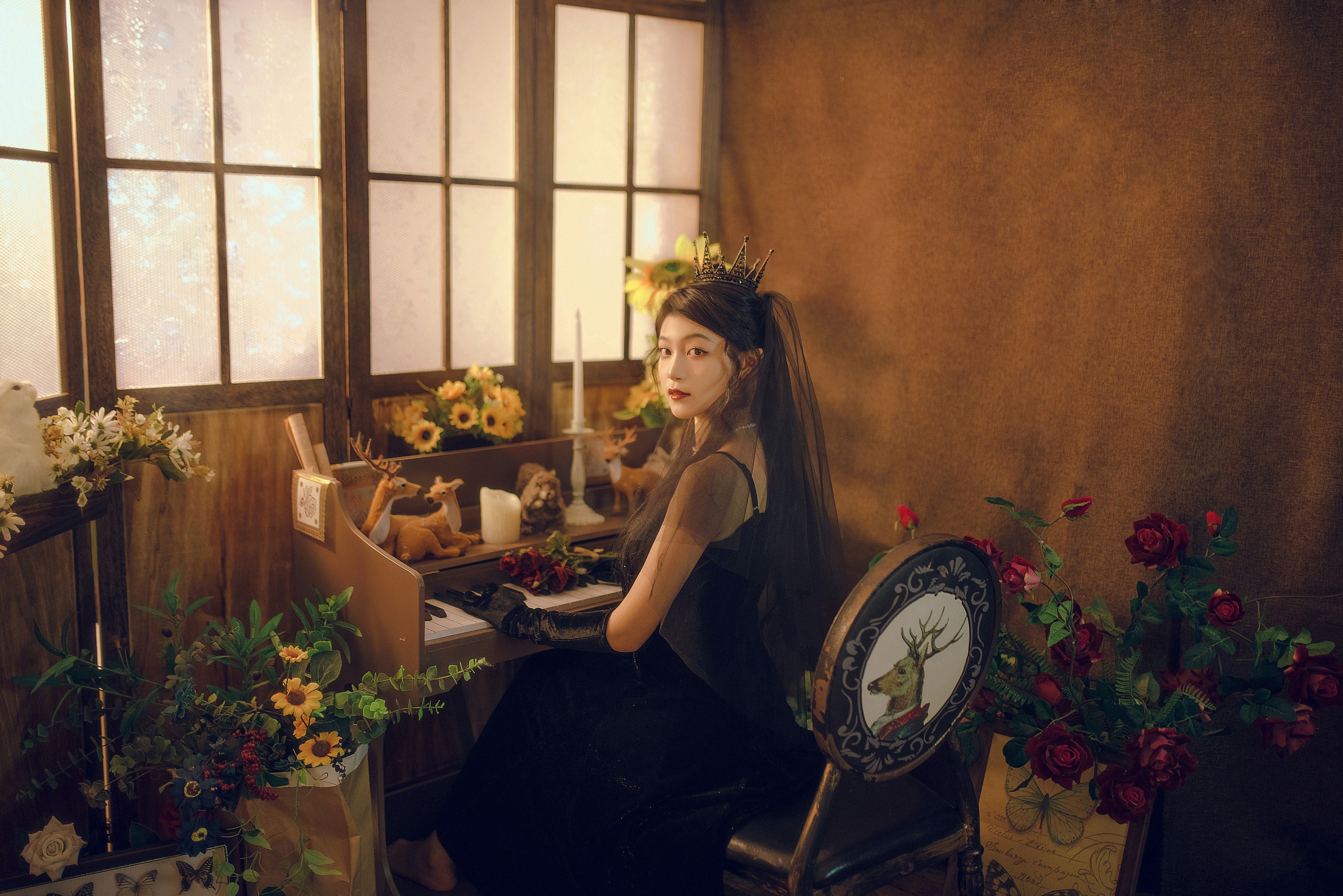 重生之我是大大大美女 – 《黑色浪漫》[28P]