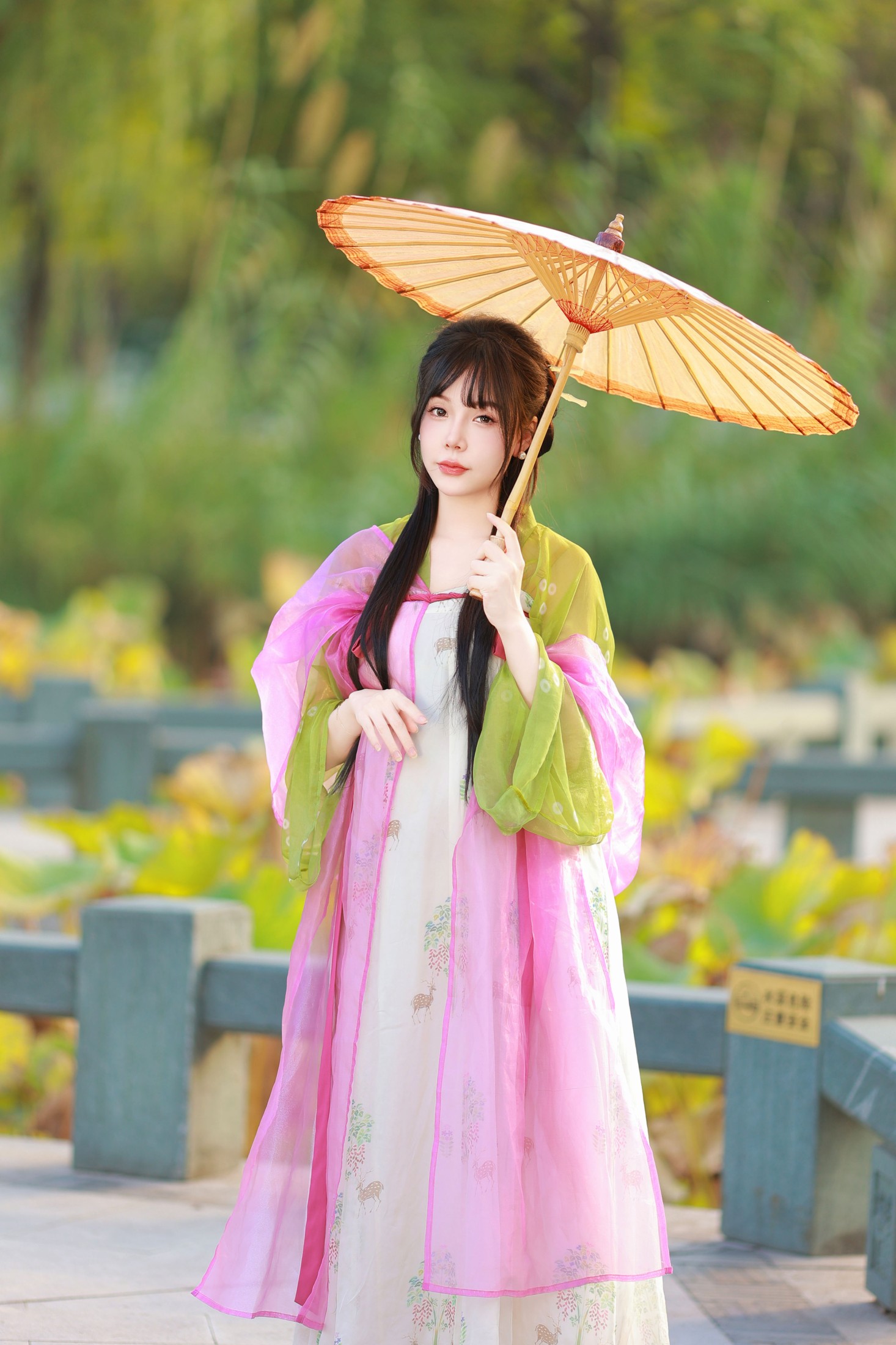 西米 – 《杨柳声声荷塘里》[27P]