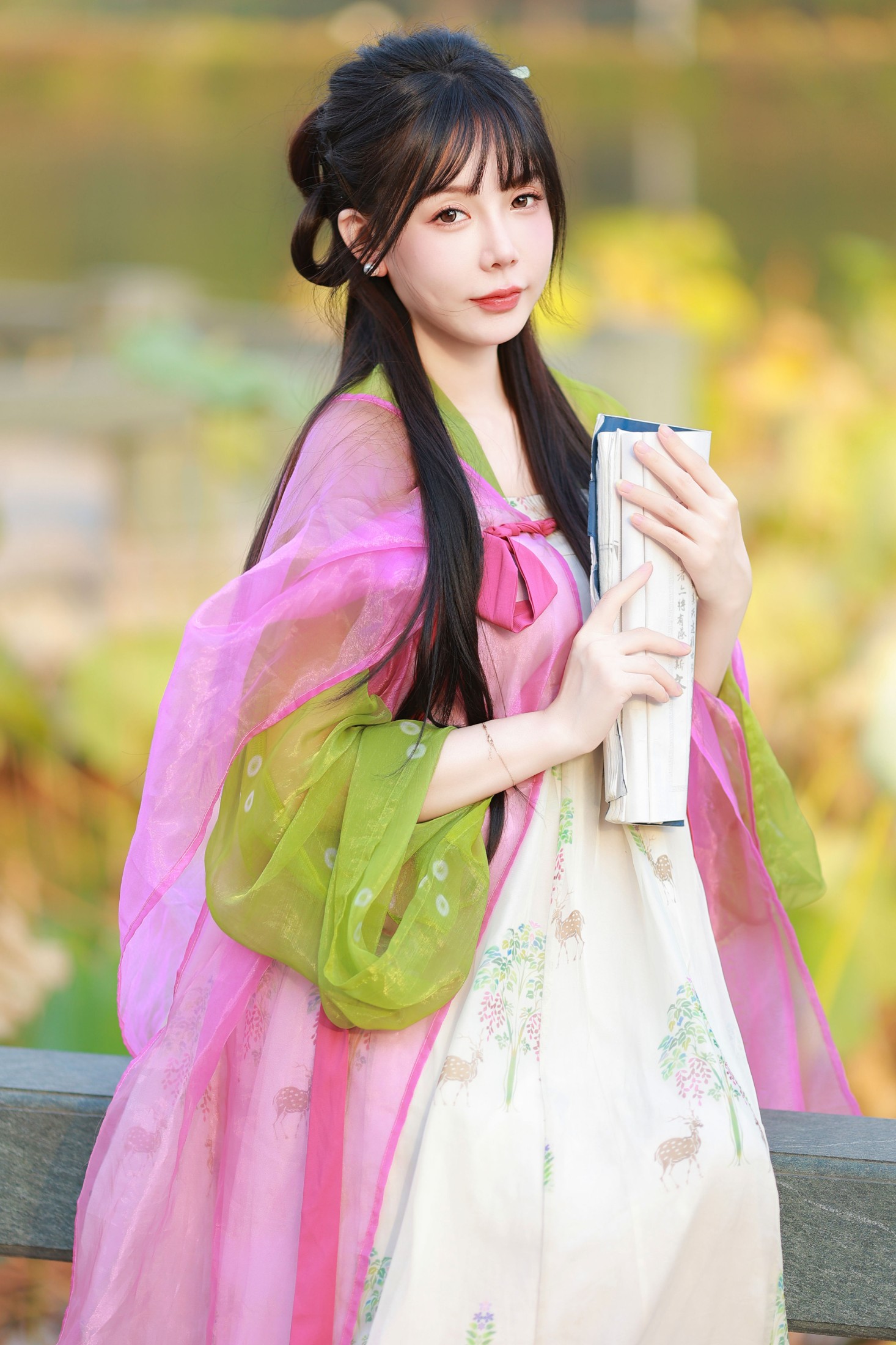 西米 – 《杨柳声声荷塘里》[27P]