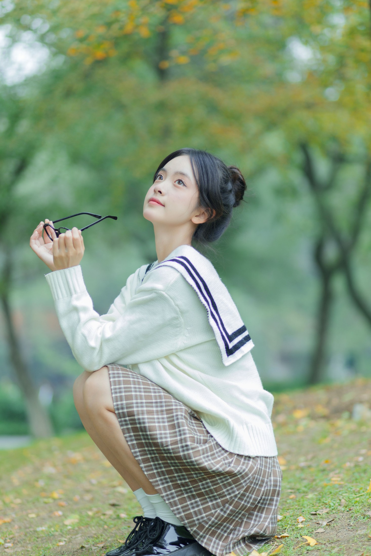 希希 – 《秋天是渐变的黄》[31P]