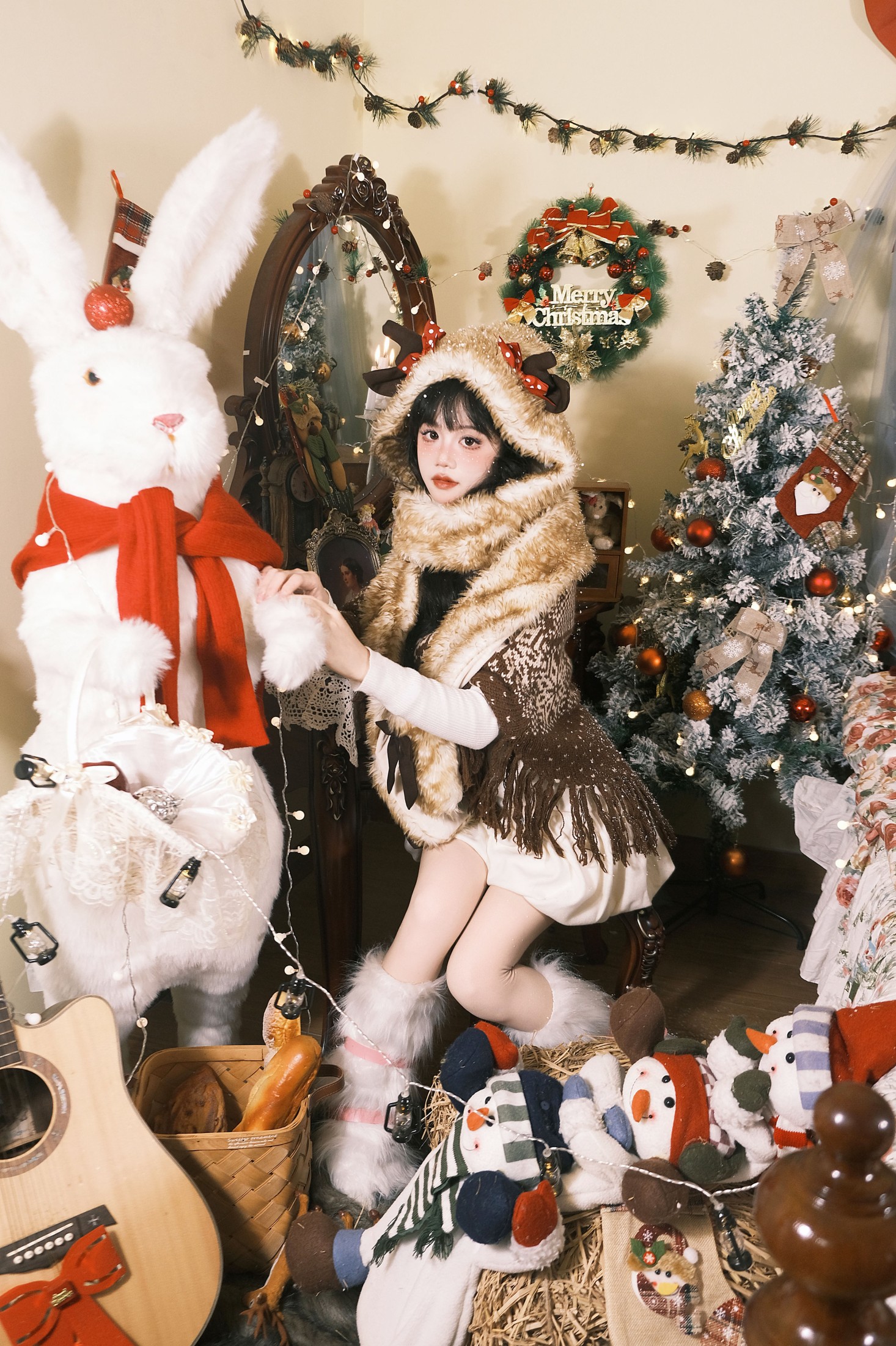 小娟 – 《鹿鹿我呀，又来送礼物啦》[22P]