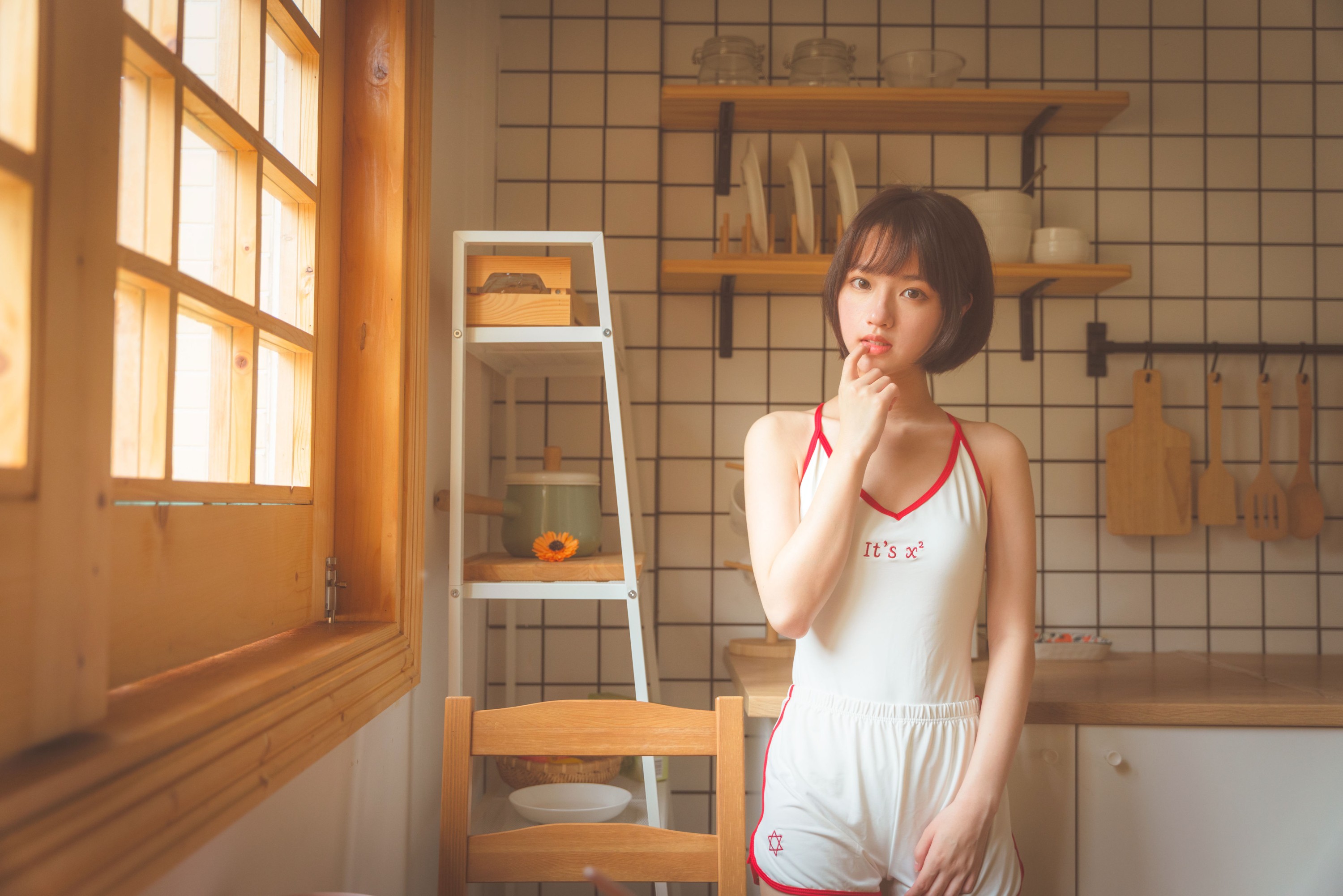 二妹aa – 《萌妹子的居家日常》[24P]