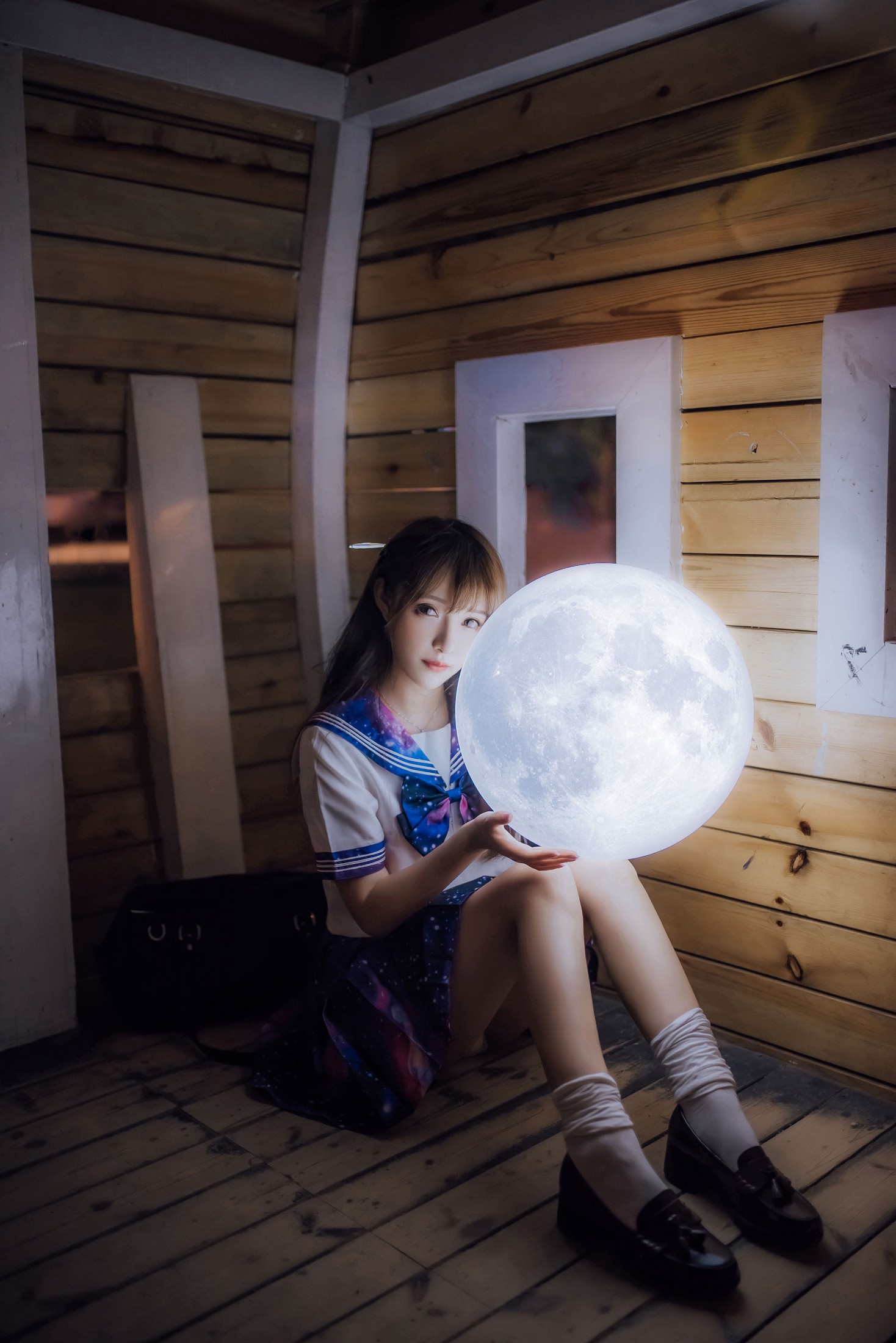 希希呐 – 《月亮照亮黑夜》[23P]