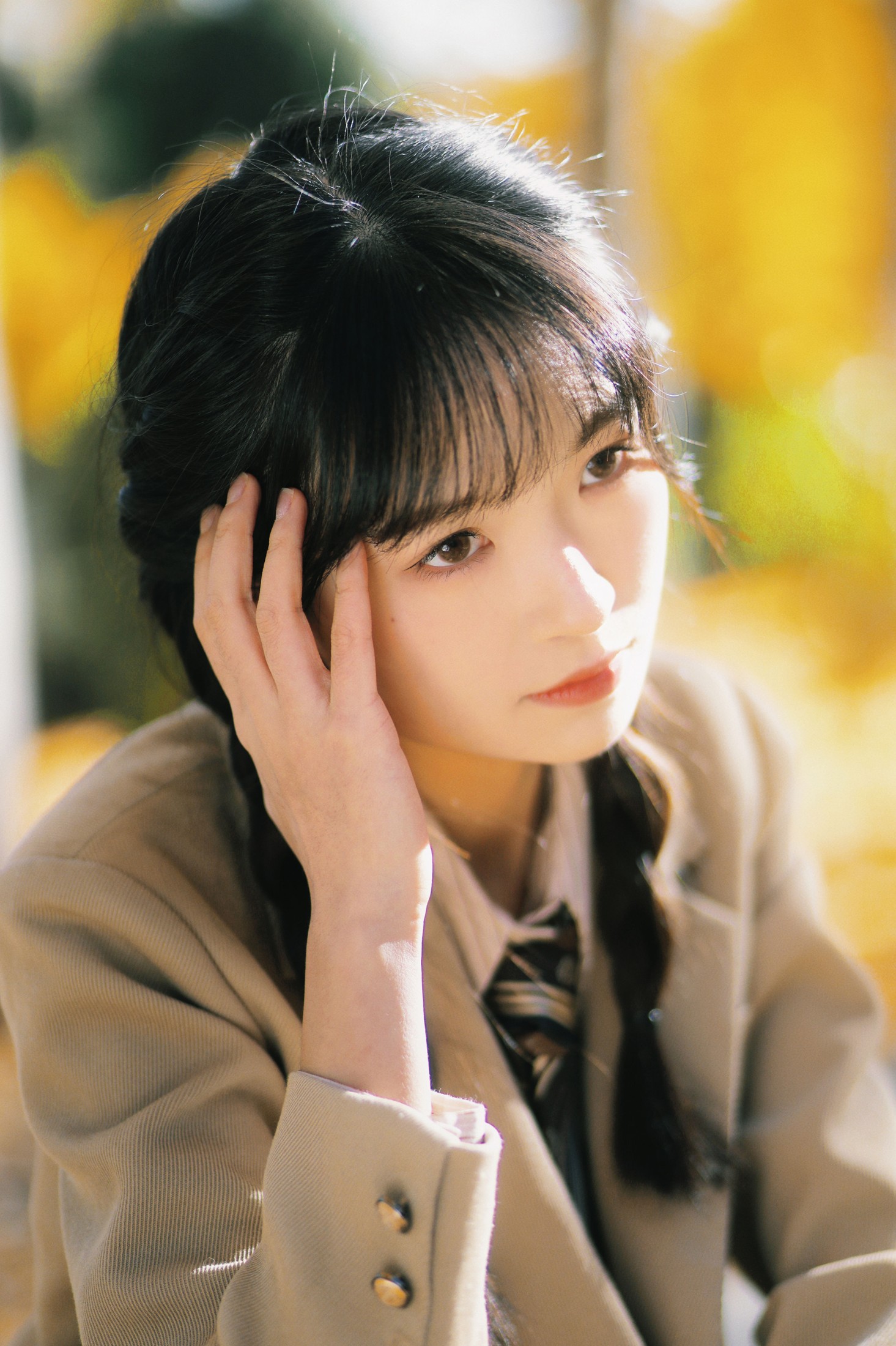 忍海部 – 《秋是银杏的颜色》[27P]