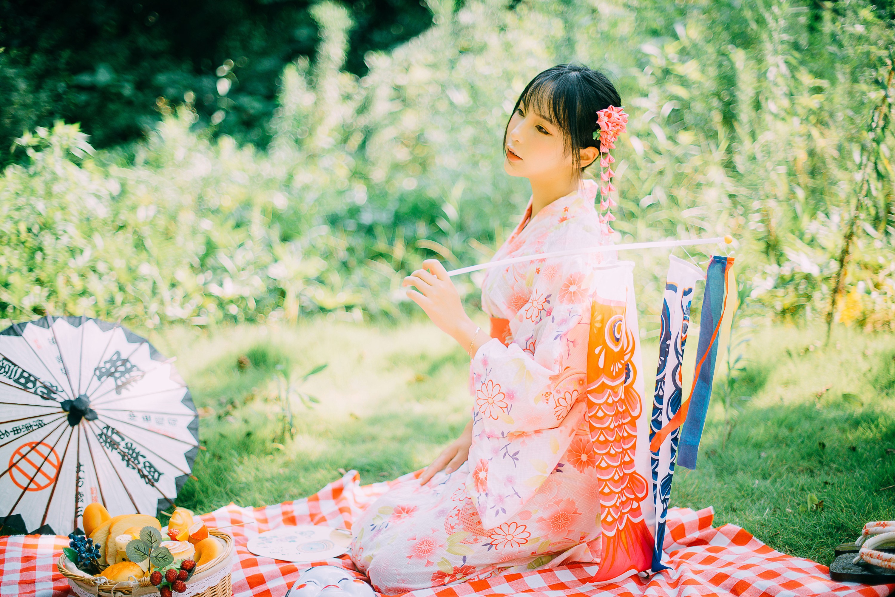 樽弥指 – 《麻质和服》[24P]