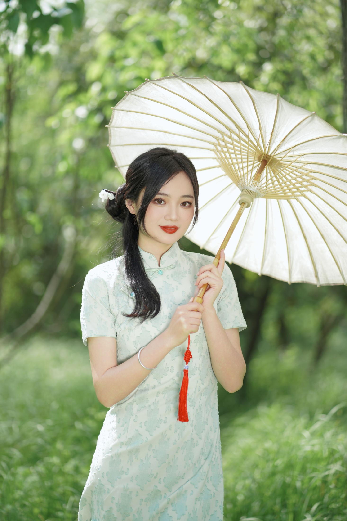 小欧O – 《盛夏中的一抹天青色》[23P]