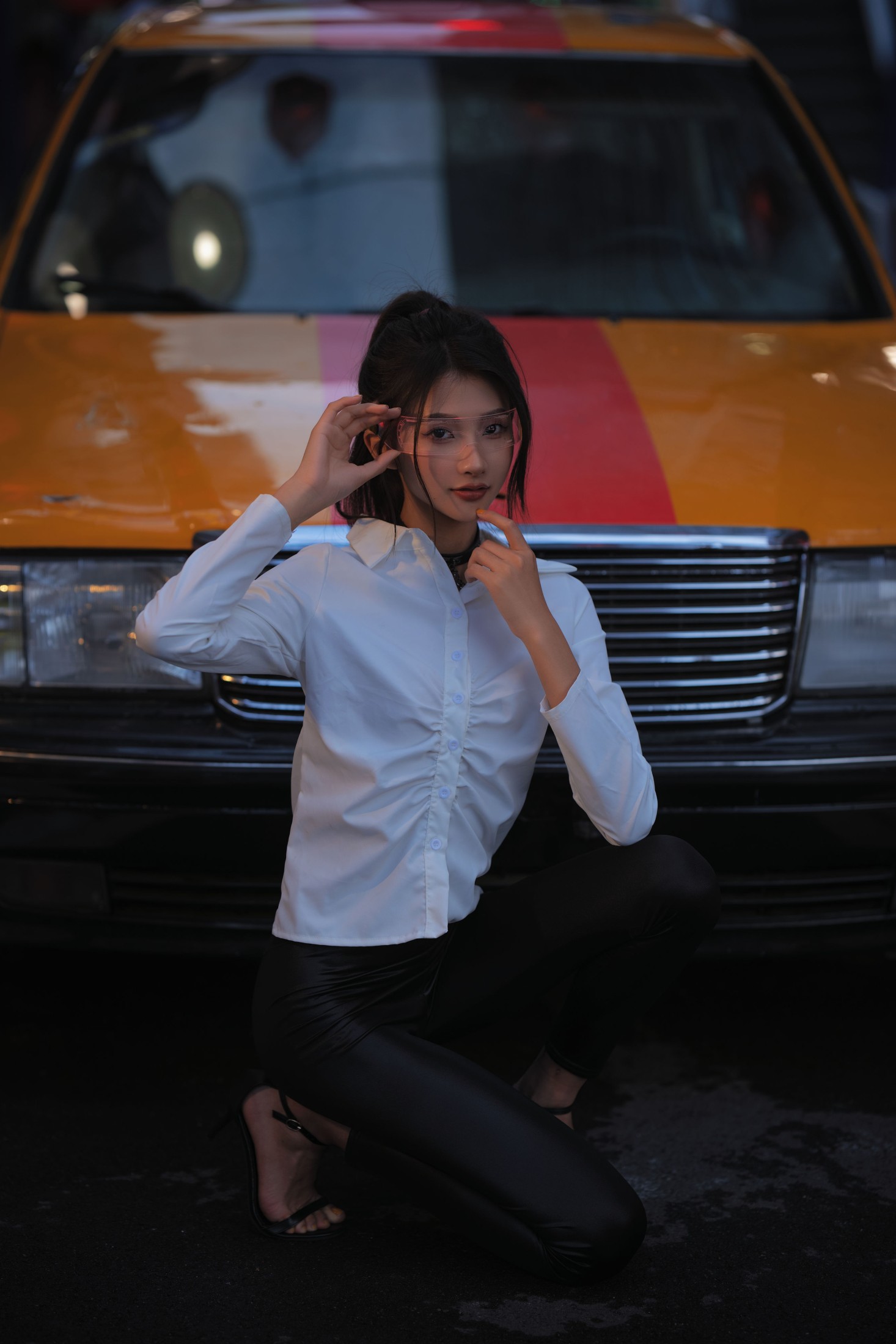 晓文 – 《夜景街拍》[23P]