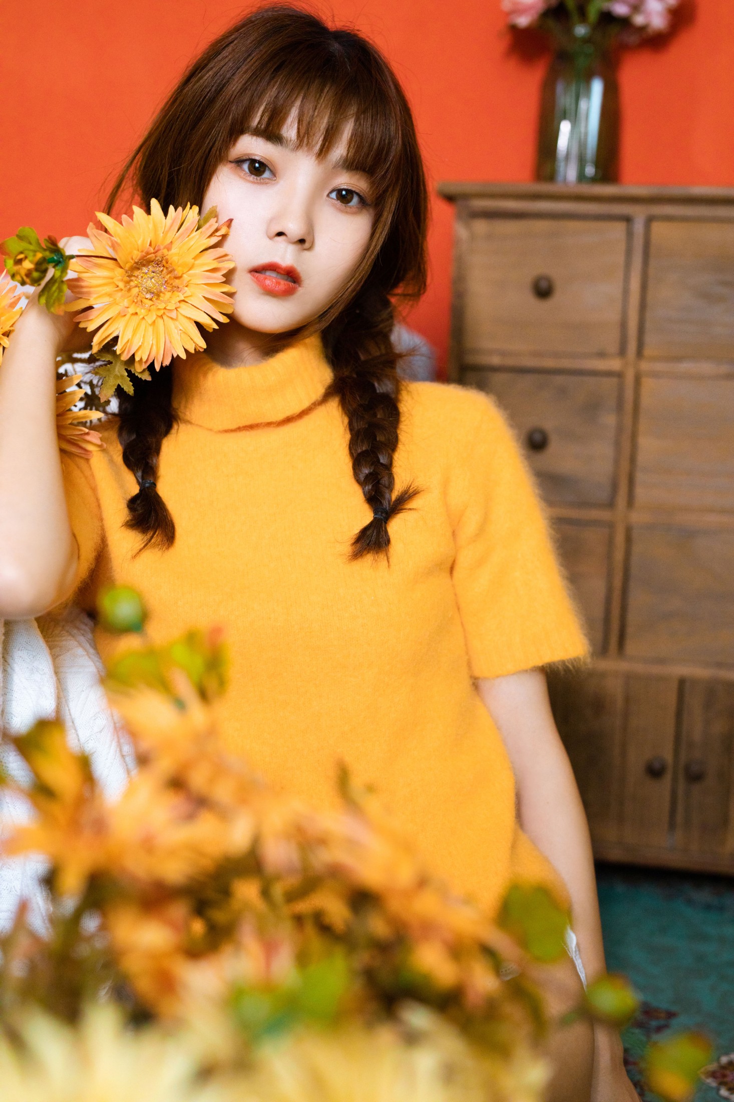 小鹿 – 《橘色少女》[22P]