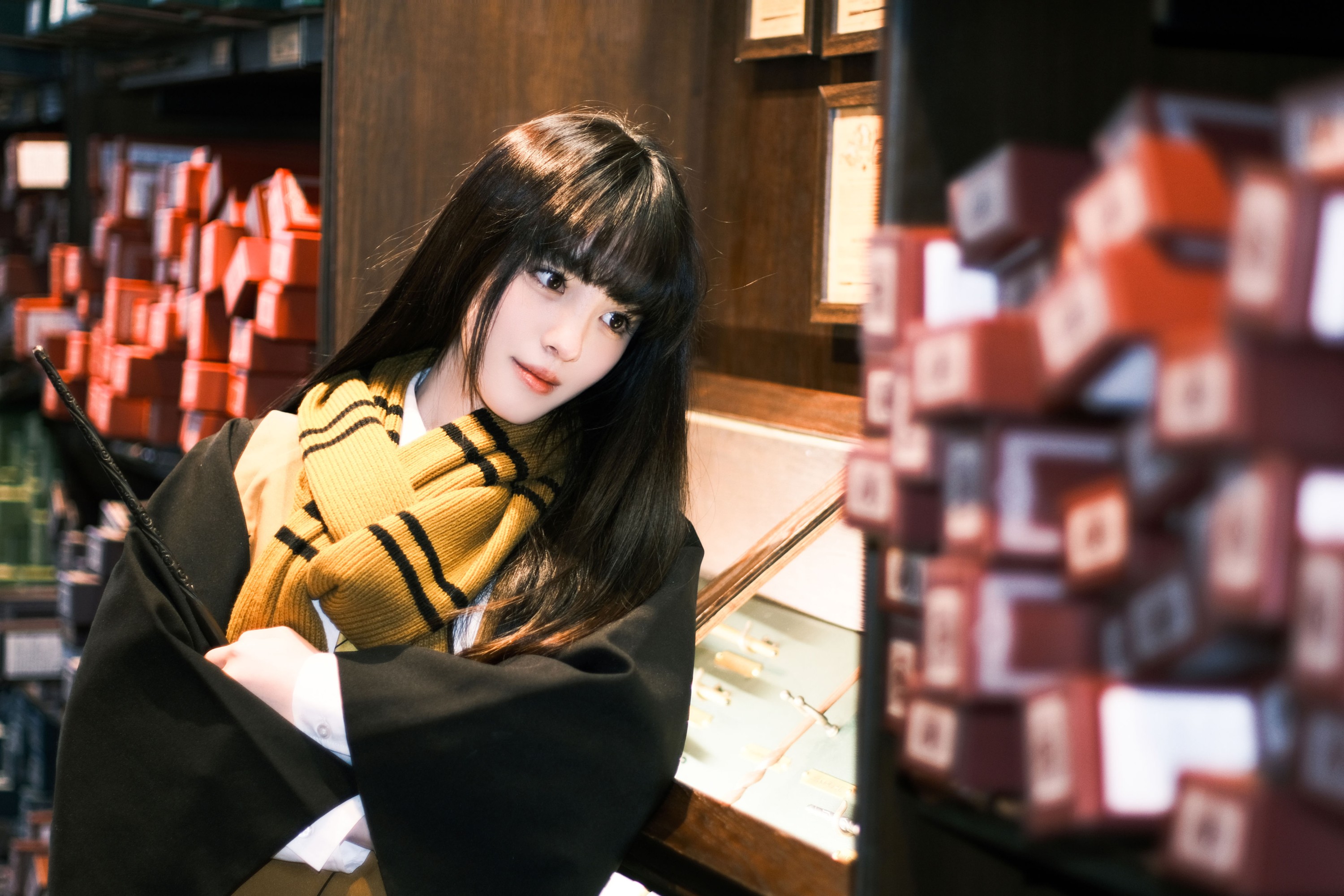 小黄同学 – 《雪日返校》[33P]