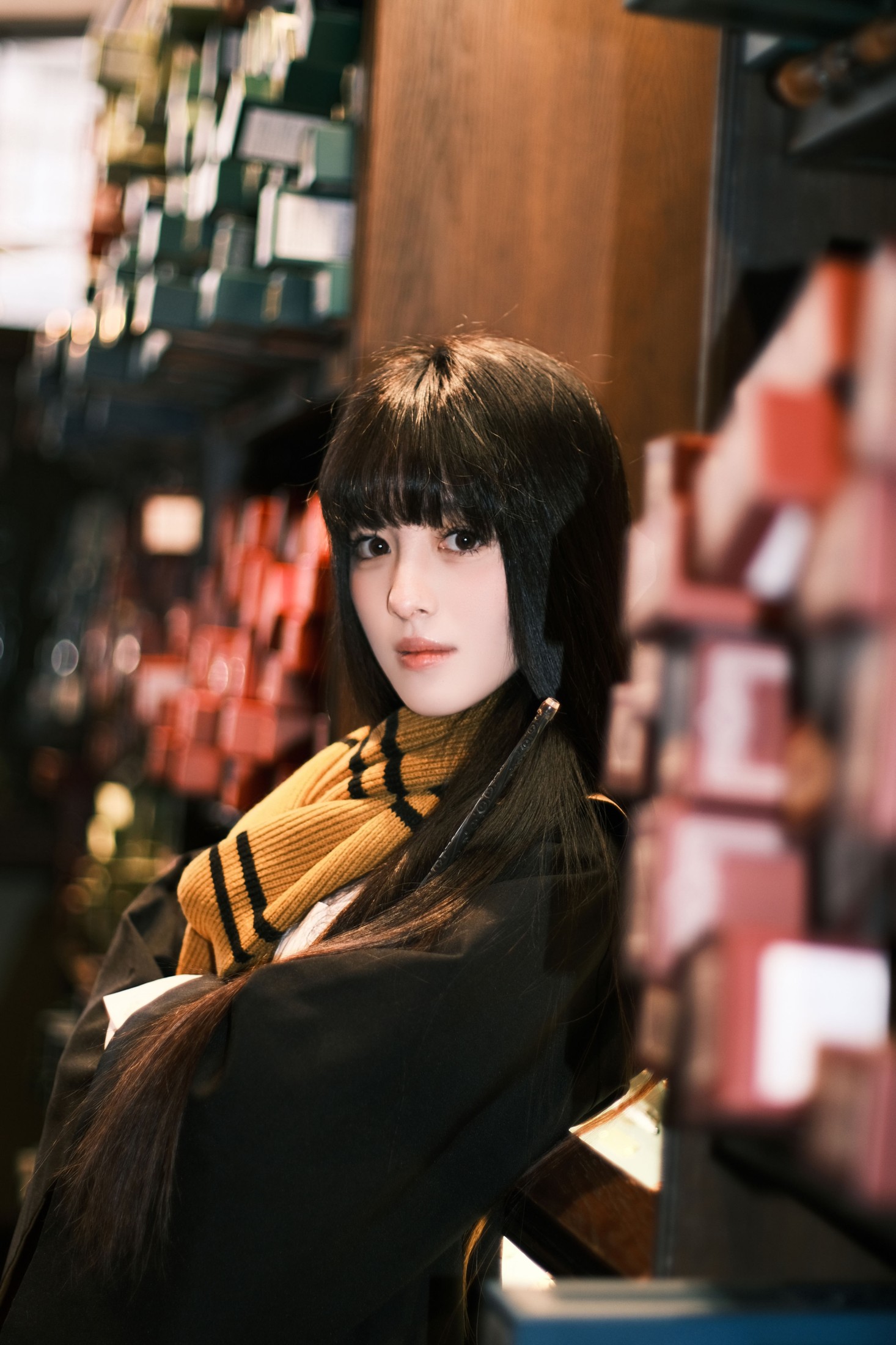 小黄同学 – 《雪日返校》[33P]