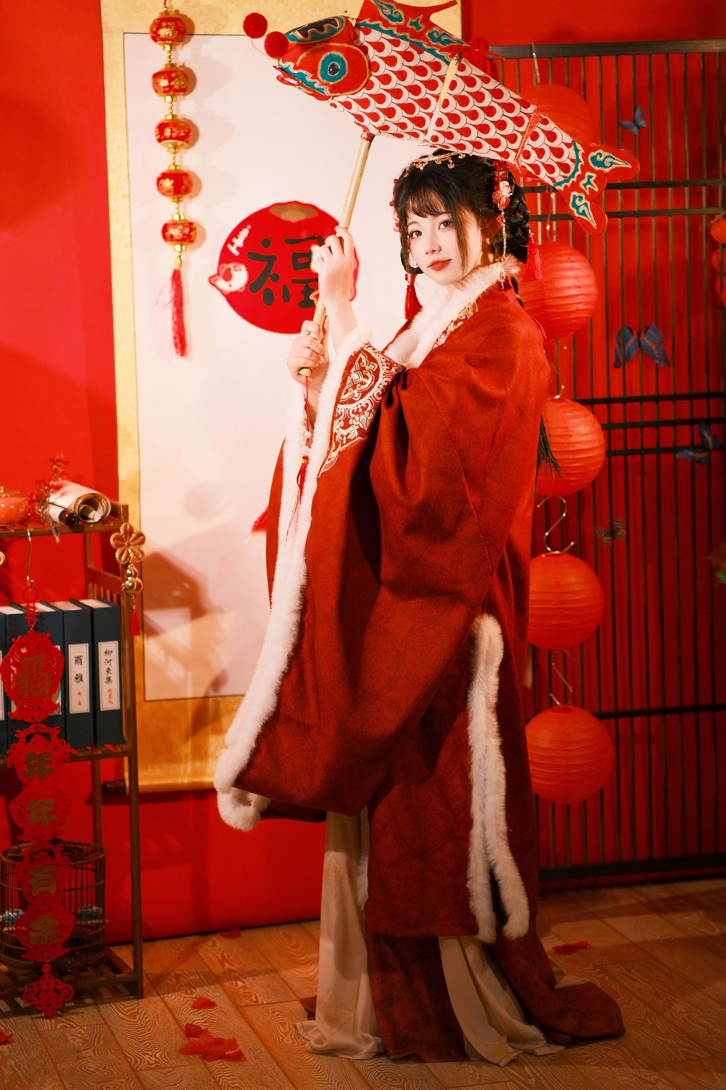 魚小鯉lili – 《送福少女》[27P]