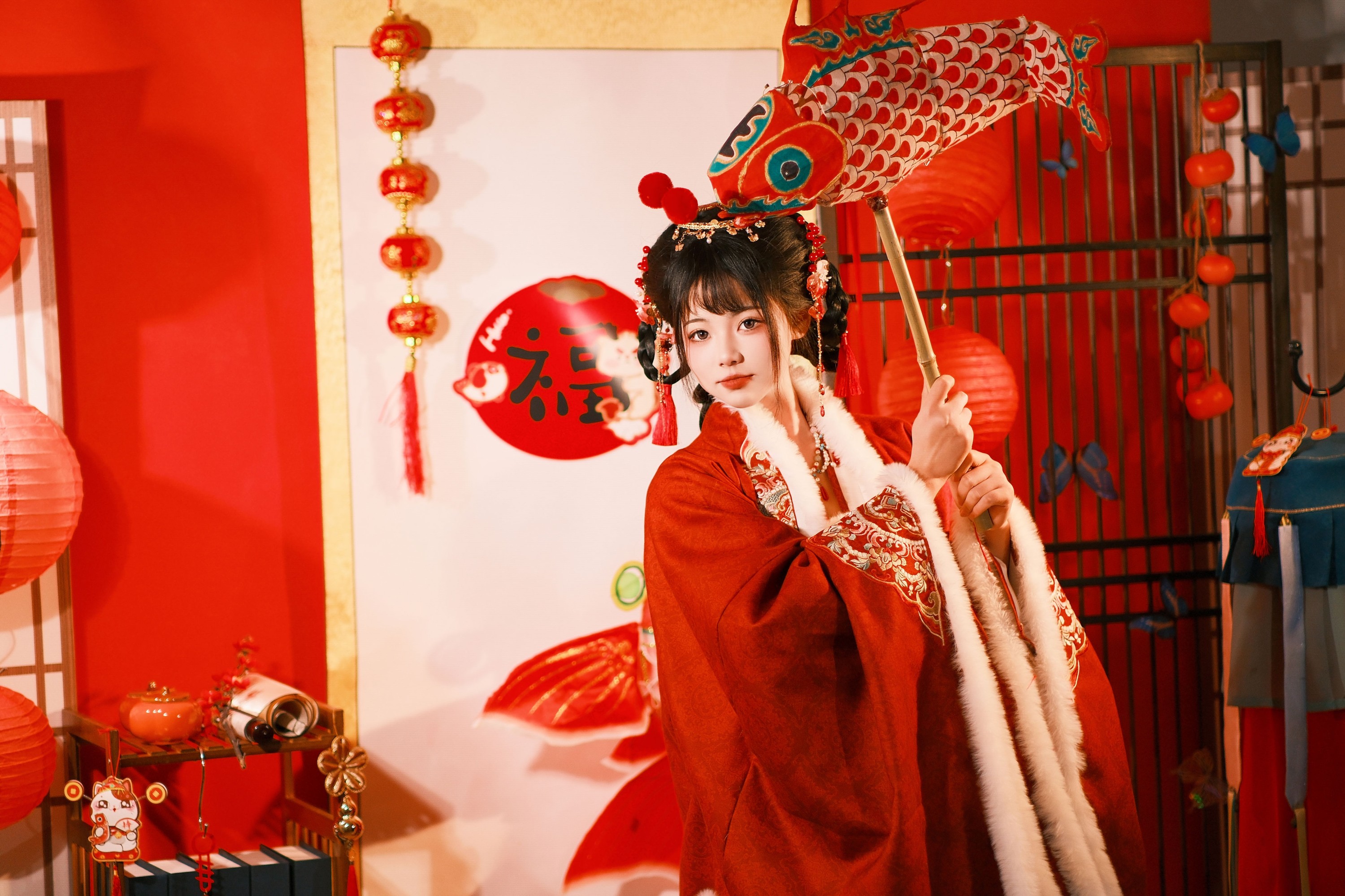 魚小鯉lili – 《送福少女》[27P]