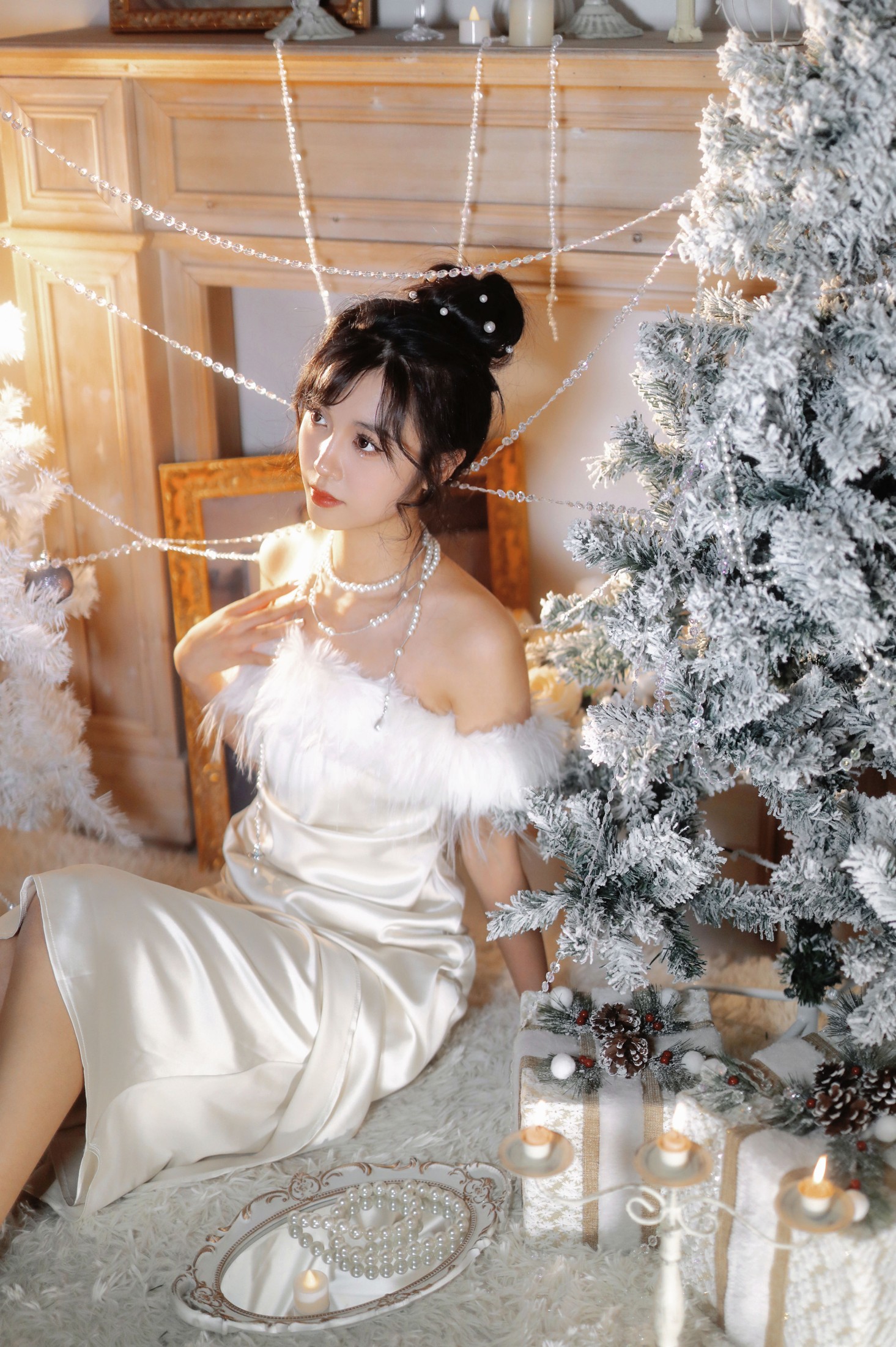 淺櫻桃奈 – 《白色梦境》[26P]