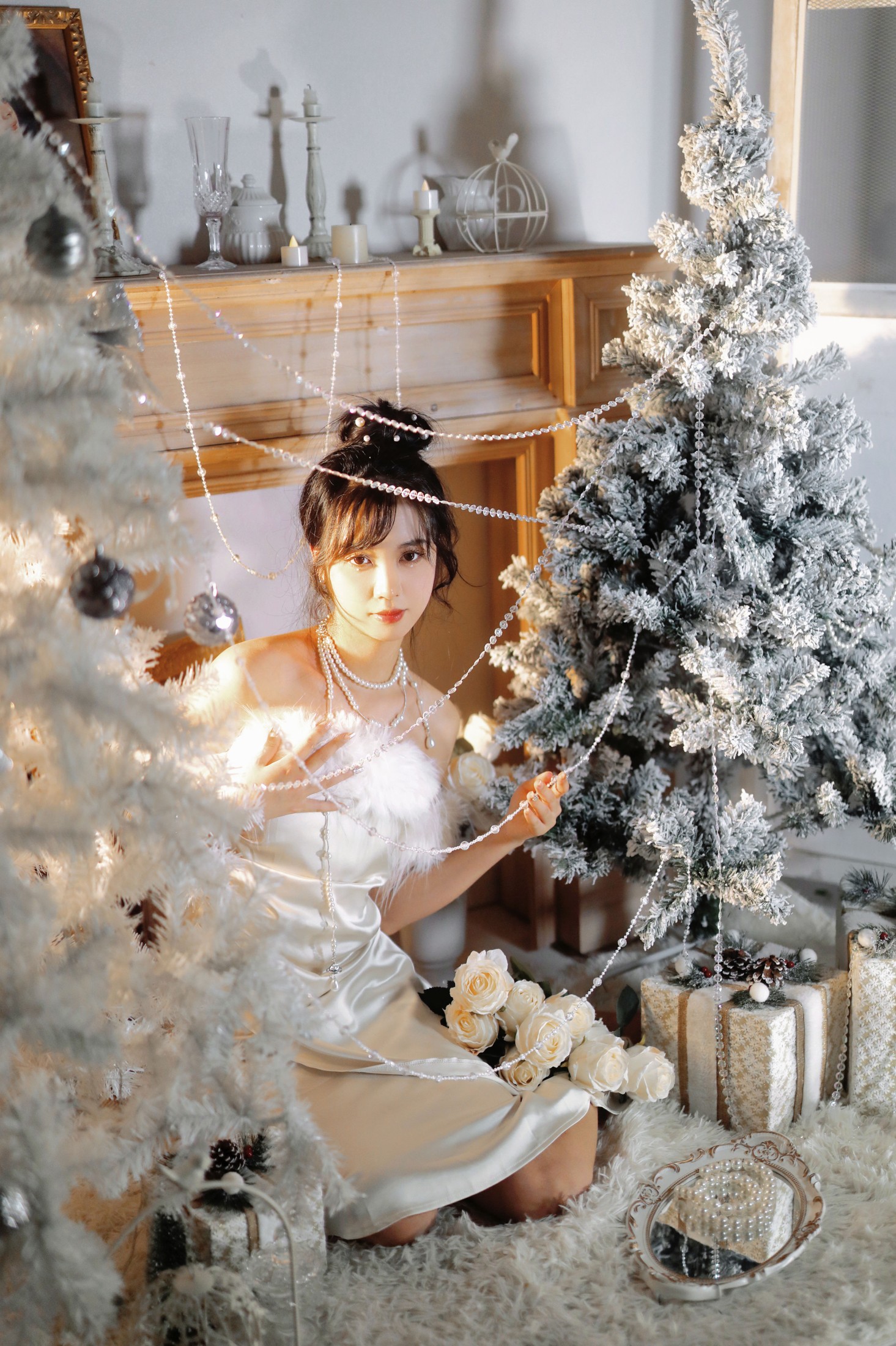 淺櫻桃奈 – 《白色梦境》[26P]