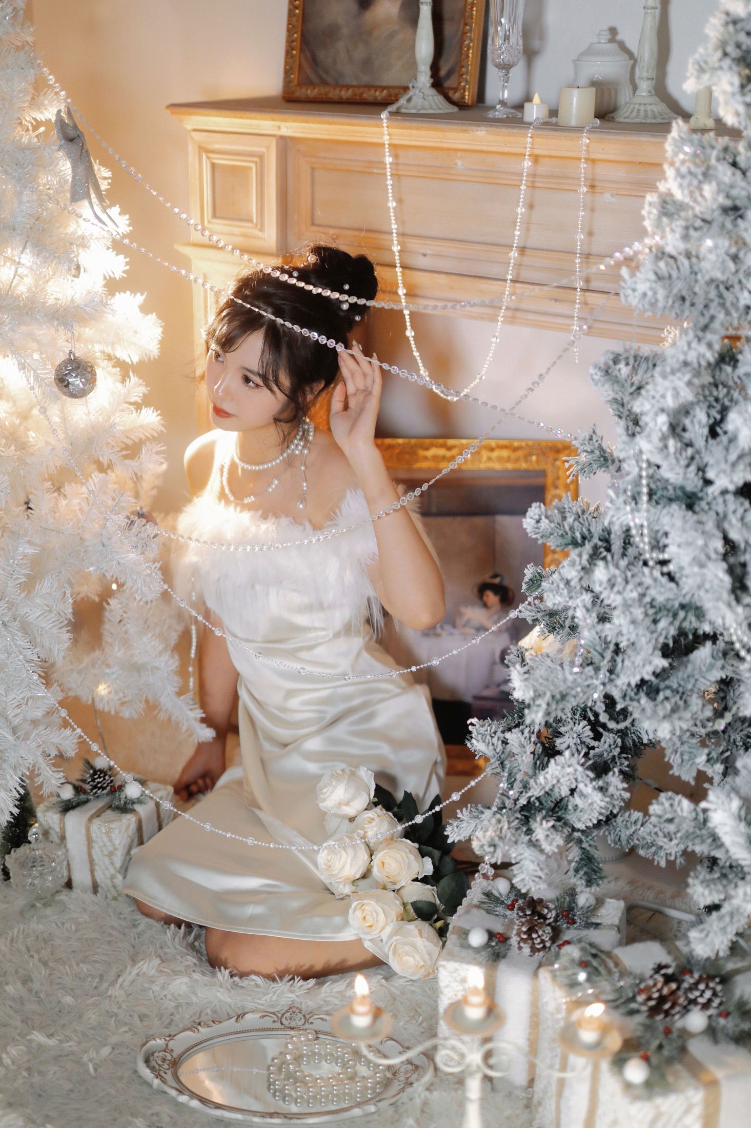 淺櫻桃奈 – 《白色梦境》[26P]