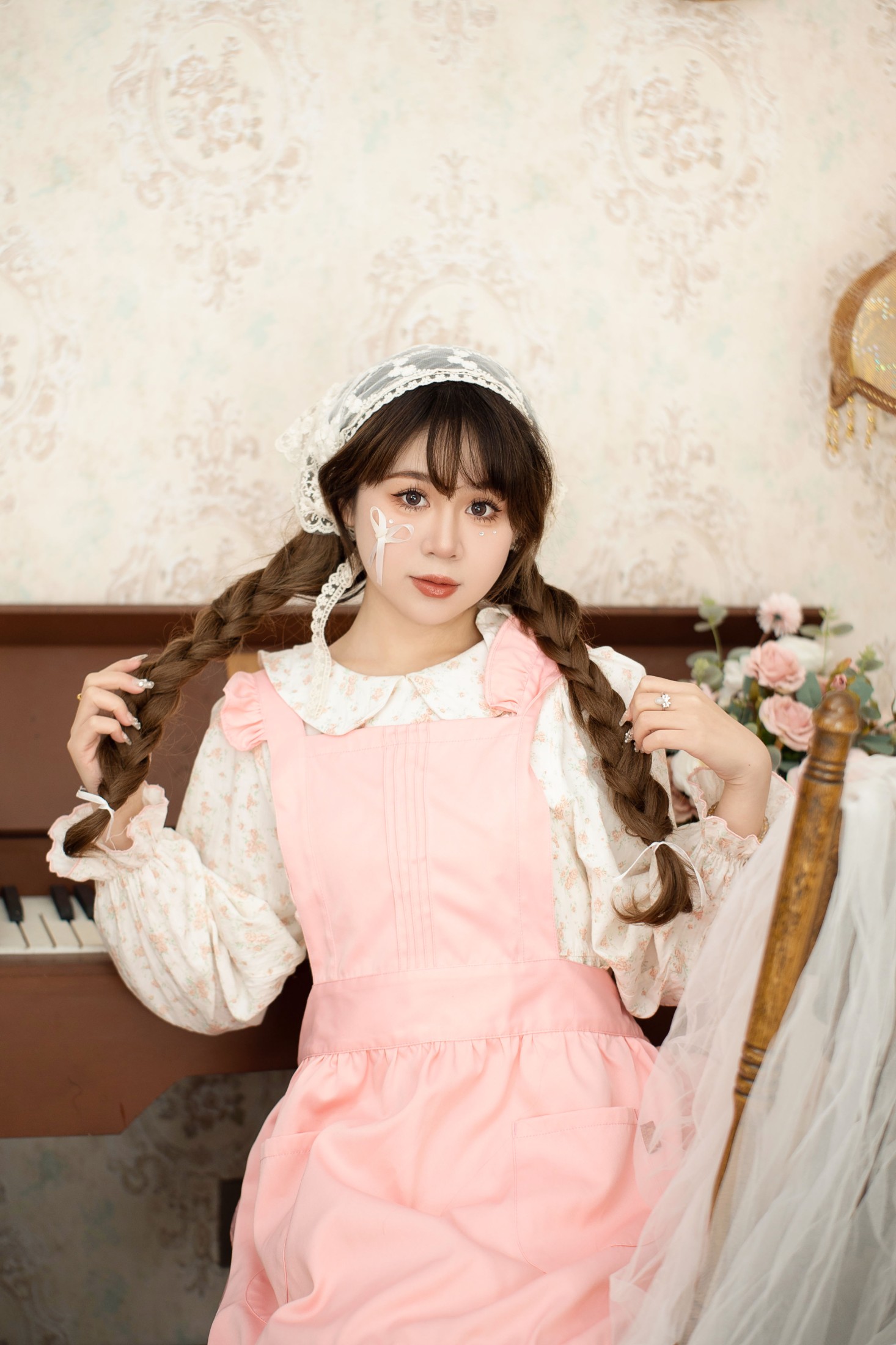 泡芙小方 – 《粉色少女》[22P]