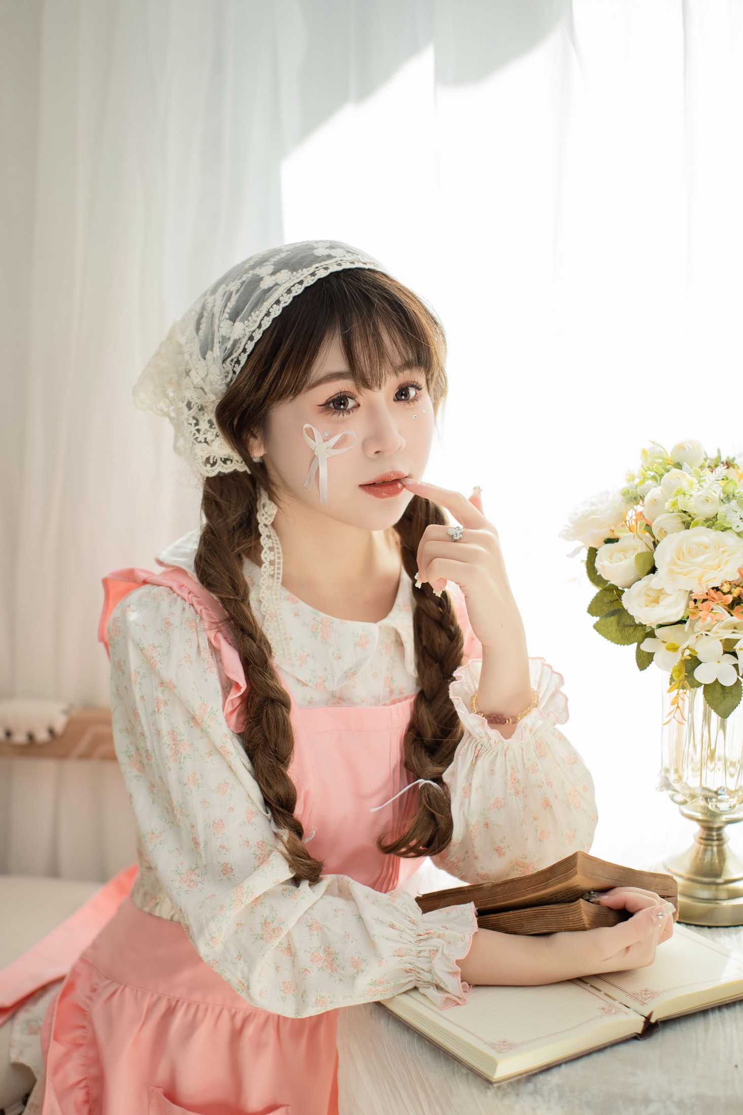 泡芙小方 – 《粉色少女》[22P]