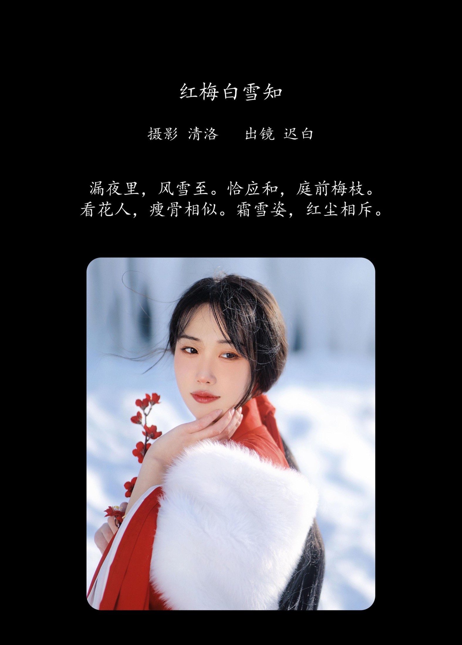 迟白 – 《红梅白雪知》[22P]