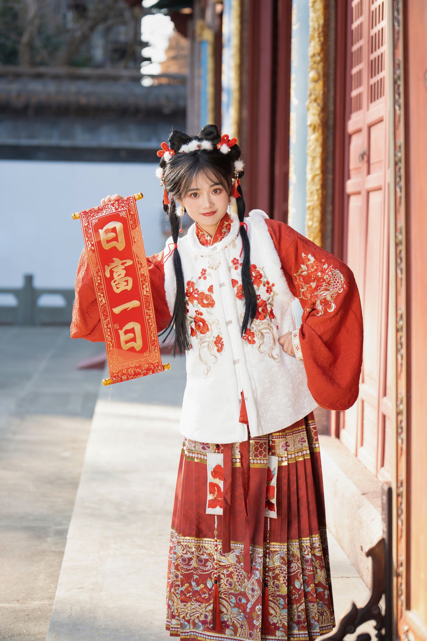 小欧O – 《穿汉服过新年》[26P]