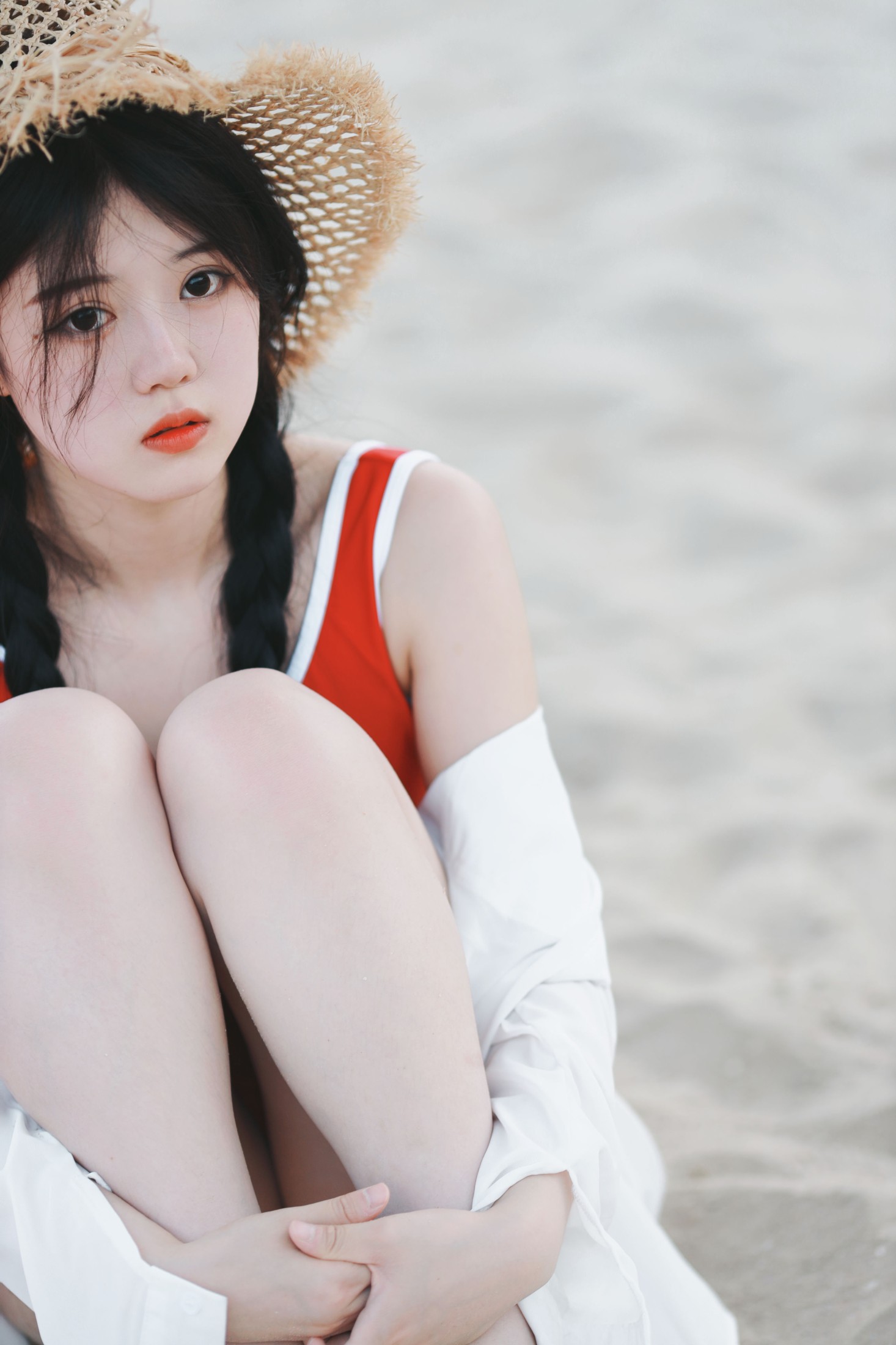 玮玮 – 《沙滩少女》[22P]