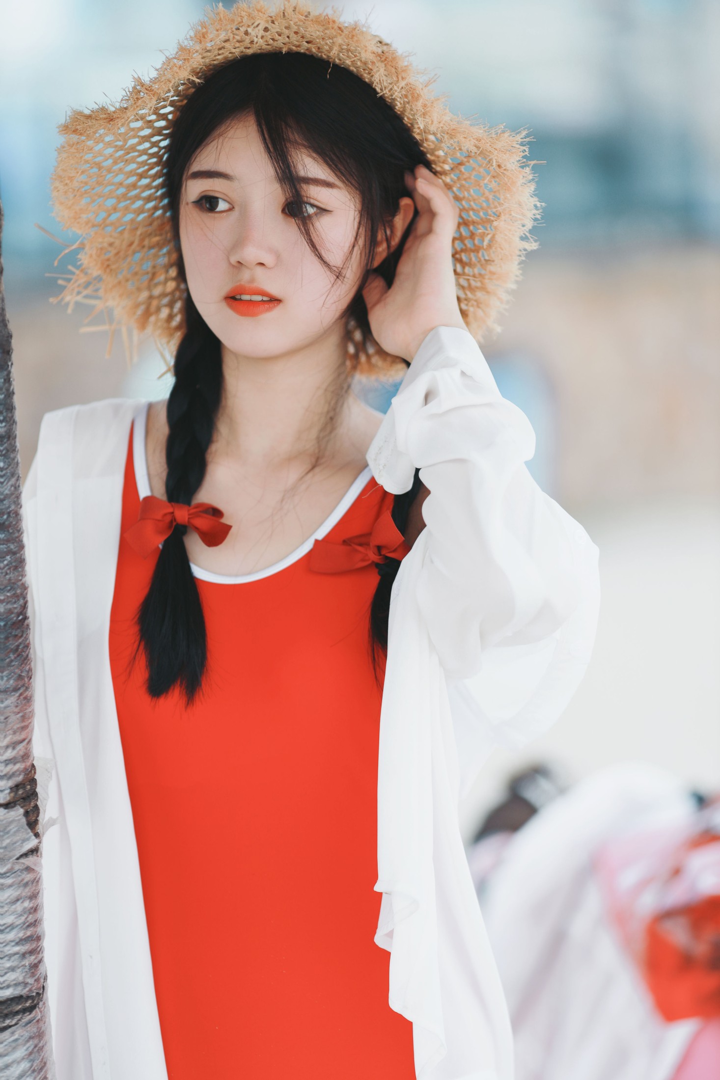 玮玮 – 《沙滩少女》[22P]