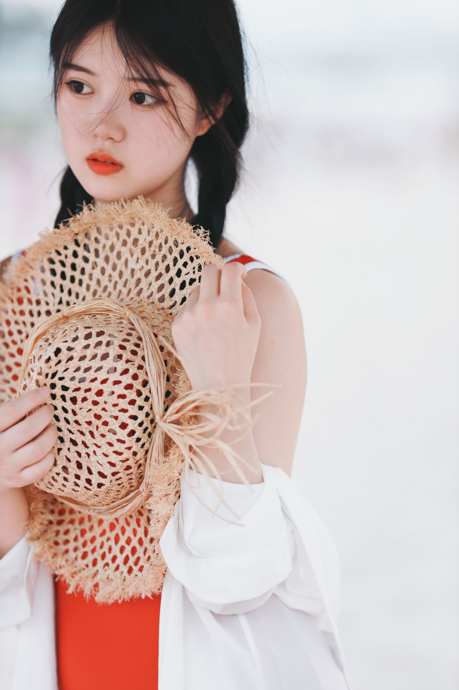 玮玮 – 《沙滩少女》[22P]