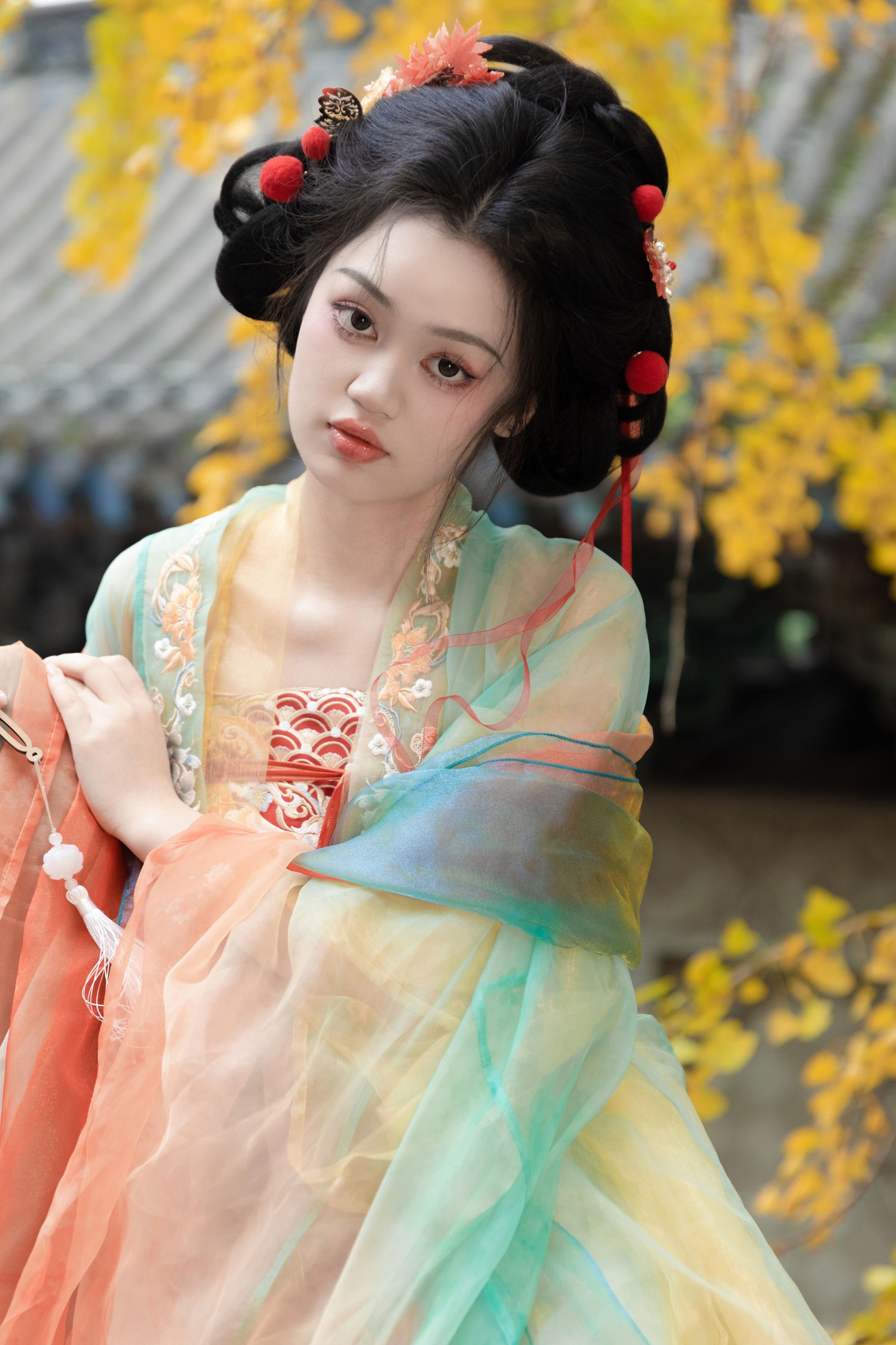 陈尤娜 – 《银杏树下》[22P]