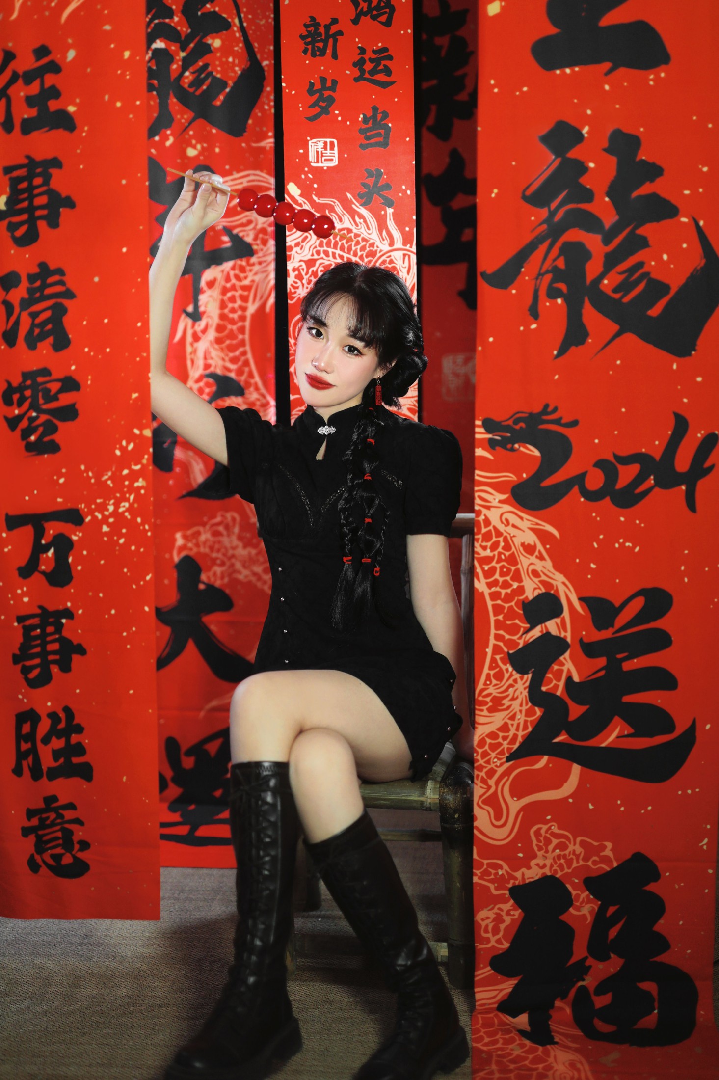 迟白 – 《祥龙献瑞》[32P]