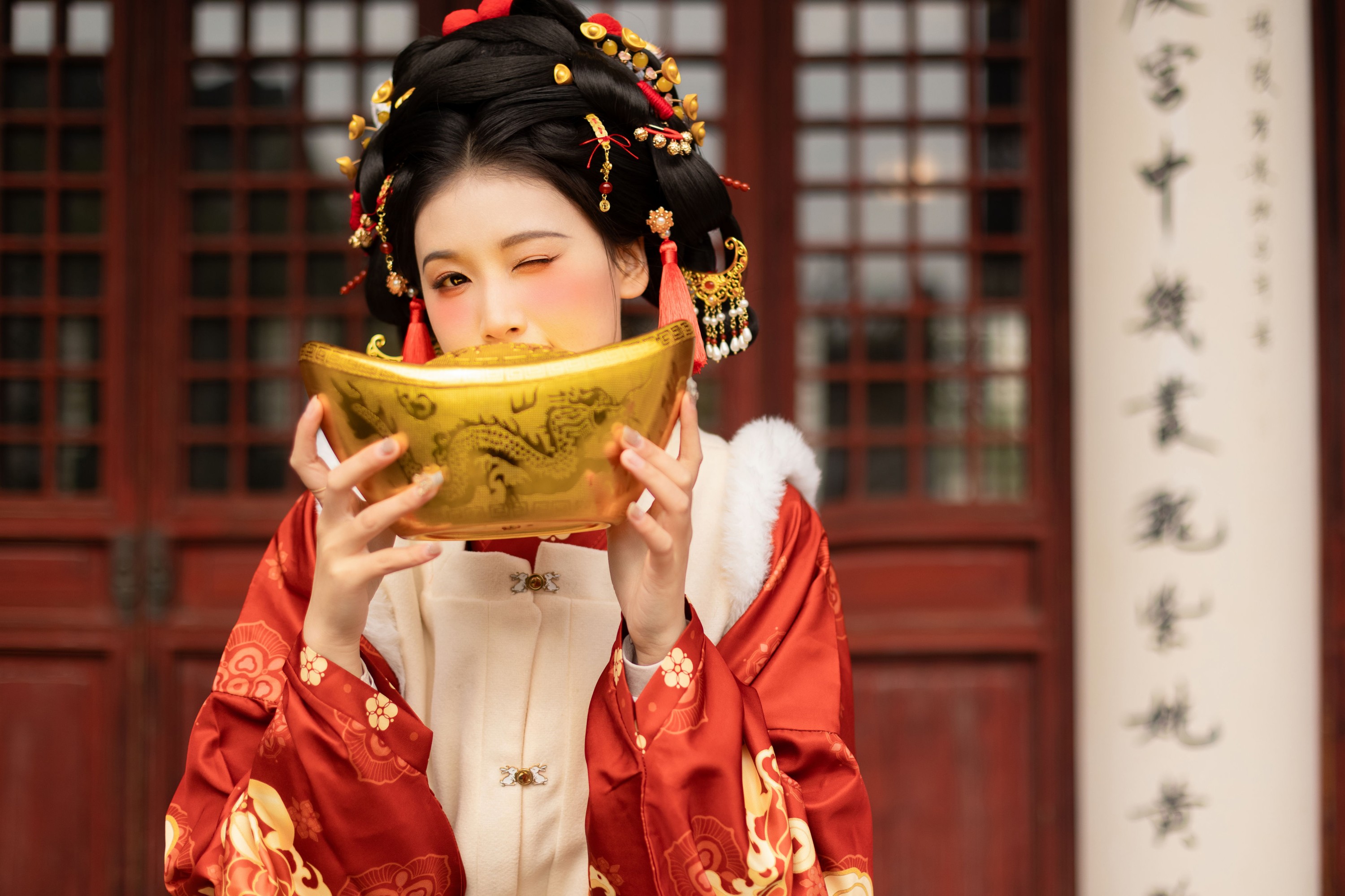 婕妤 – 《恭贺新春》[25P]