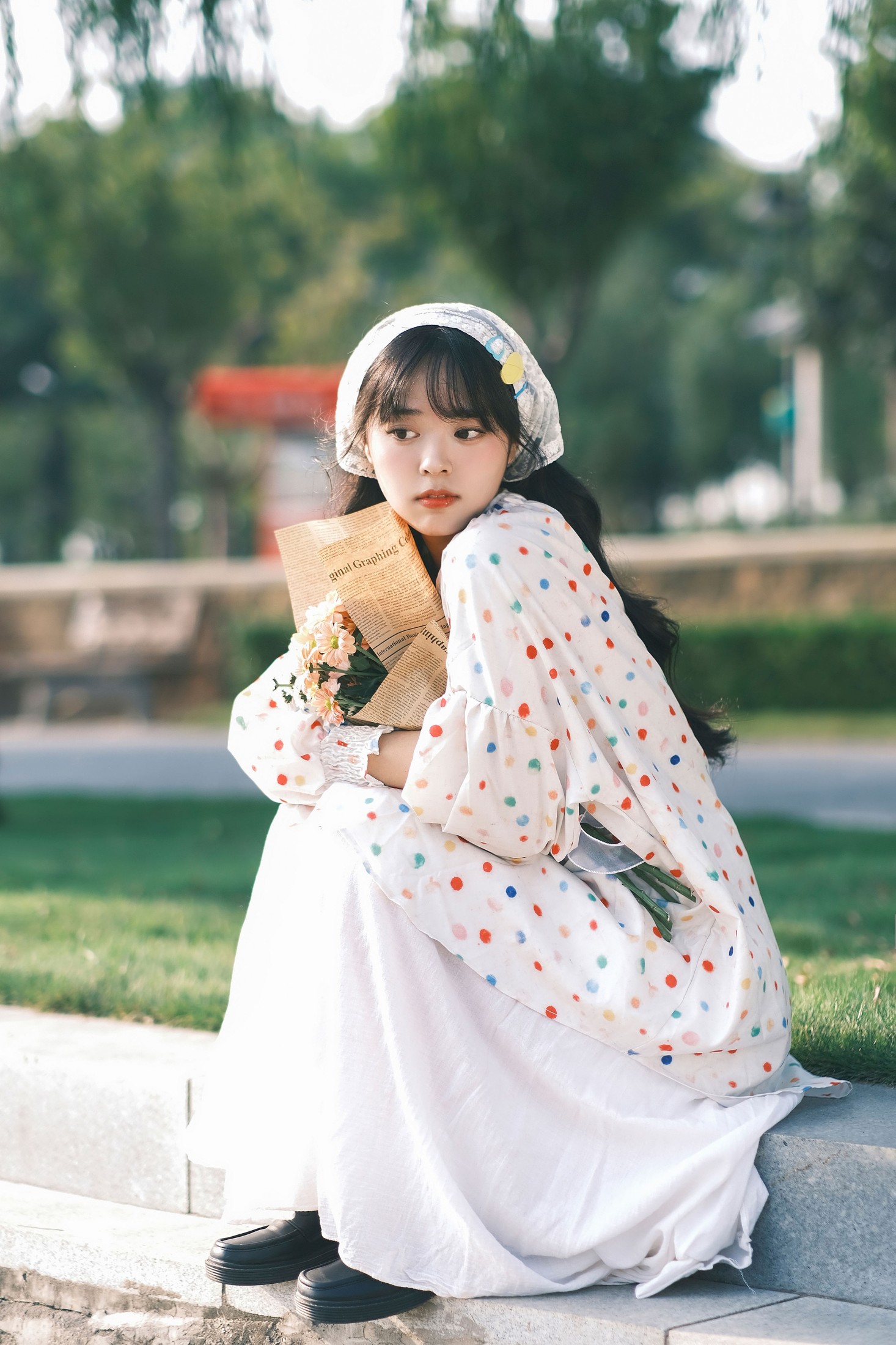 大白啵啵 – 《青春的颜色，是热烈的彩色呀》[27P]